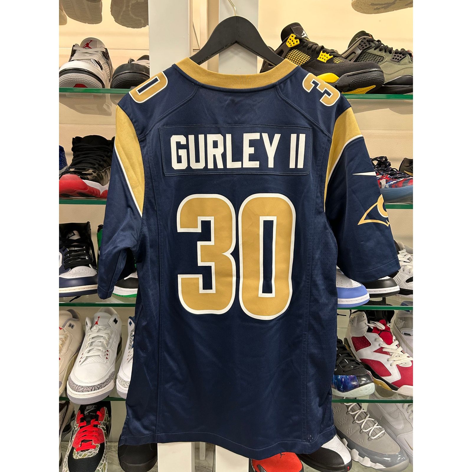 Nike Los Angeles Rams 30 Todd Gurley II Jersey size S small B12 Size US S / EU 44-46 / 1 - 3 Thumbnail