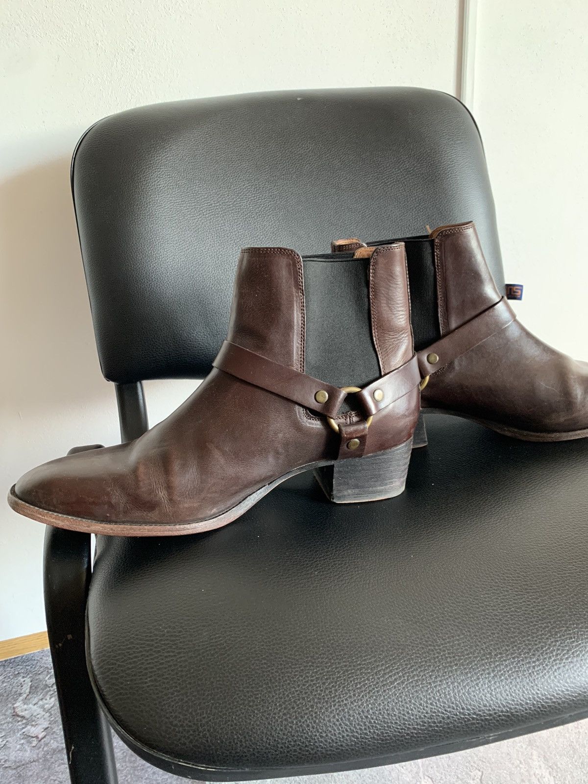 Frye VTG Frye Western Cowboy Leather Brown Boots size EU41 Size US 11 / IT 41 - 6 Thumbnail
