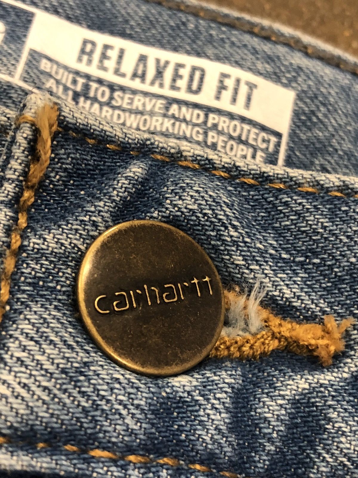 Carhartt Carhartt Relaxed Fit Jeans Size US 34 / EU 50 - 9 Thumbnail