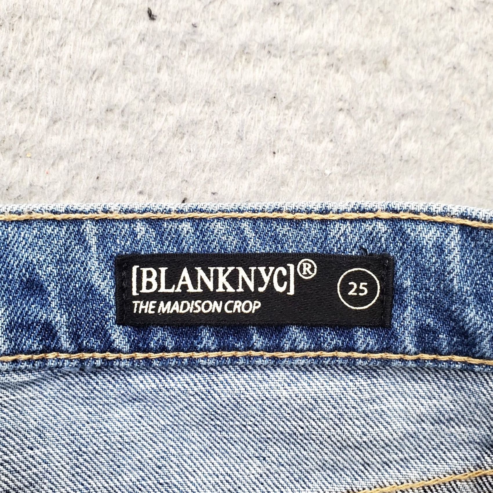 Vintage BLANKNYC The Madison Crop Jeans Womens 25 Blue Denim High-Rise Crop Jeans Womens Size 25 Blue Denim 90s Outdoor Mens Womens Size 42" / US 20 - 7 Thumbnail