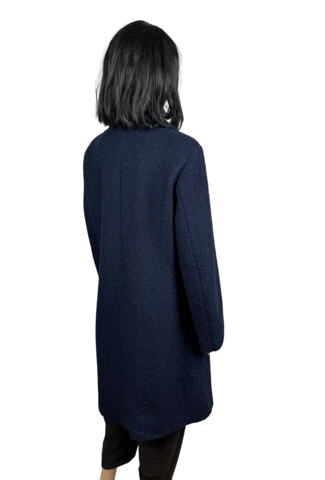 Marella Marella Emme Wool-Polyester Blue Coat size IT50 US14 Size XL / US 12-14 / IT 48-50 - 11 Thumbnail