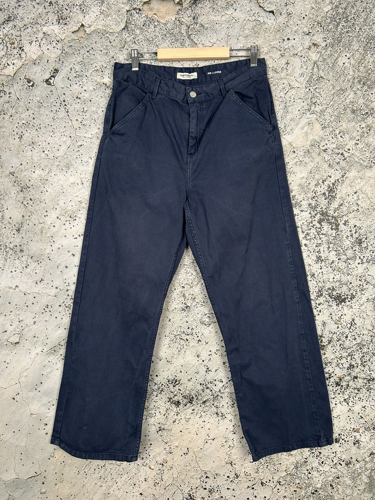 Carhartt Carhartt WiP RW Loose Simple Pant Streetwear Skateboarding Size US 29 - 1 Thumbnail