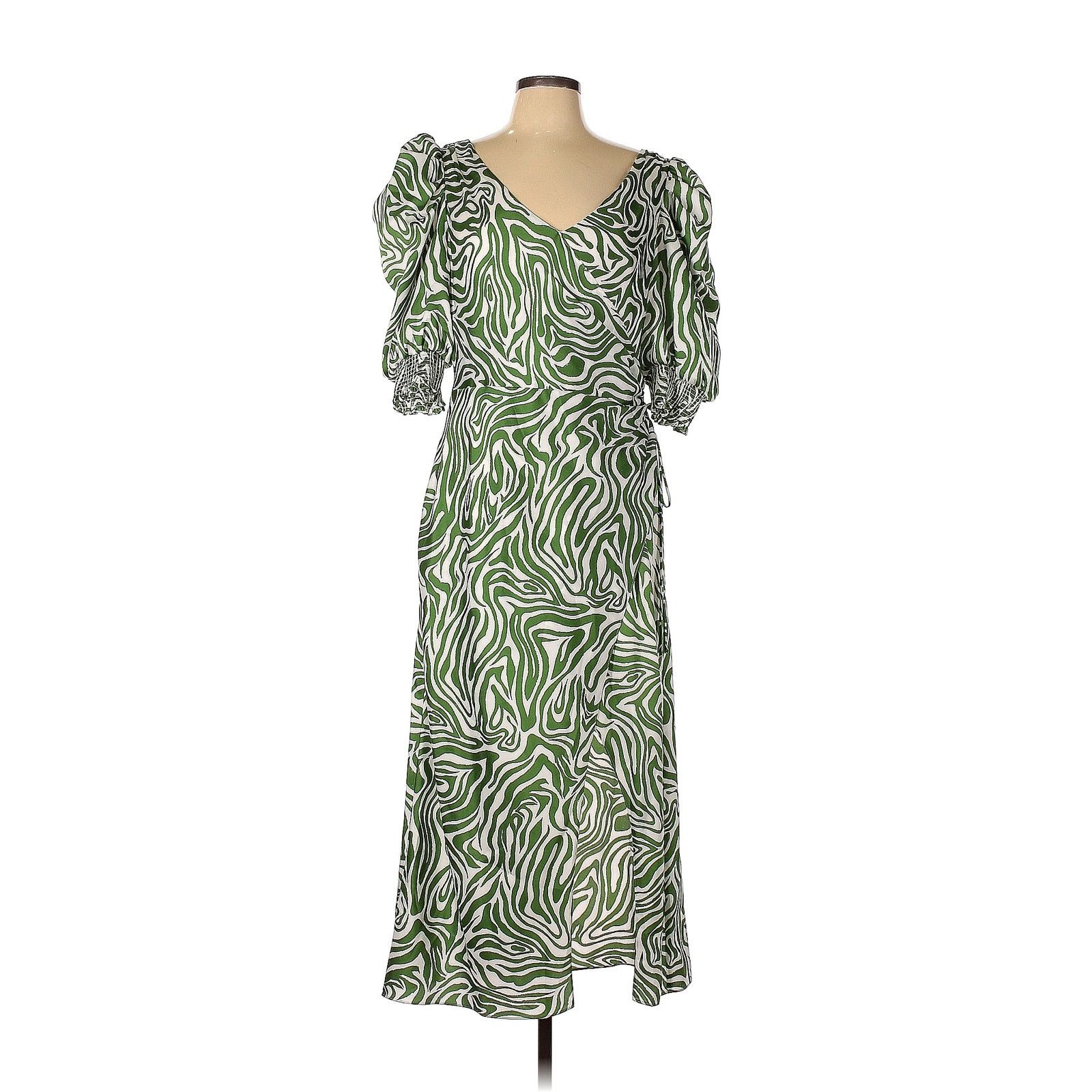 Cinq a Sept Cinq a Sept Kacy maxi dress size 14 green zebra print Size XL / US 12-14 / IT 48-50 - 15 Thumbnail