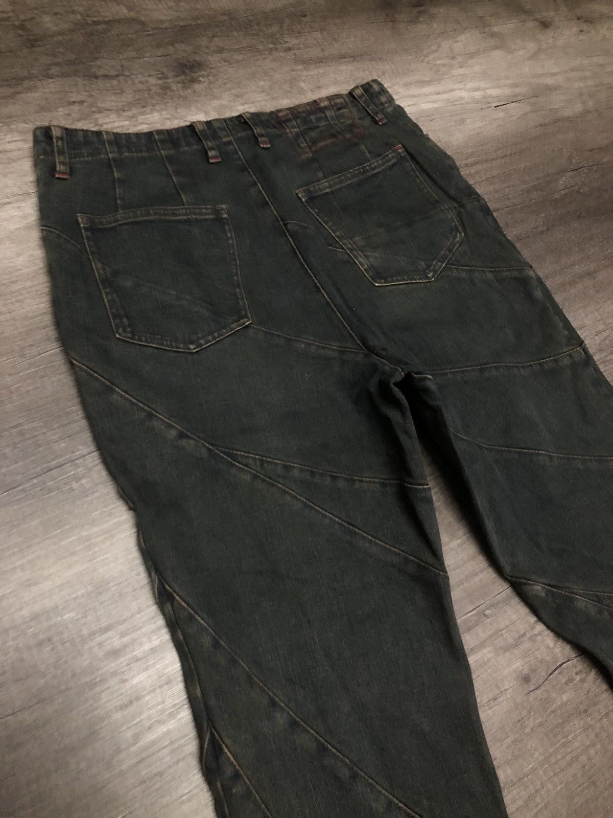If Six Was Nine × Japanese Brand × Le Grande Bleu (L.G.B.) VINTAGE VIVA PRESTO HAGI FLARED DESIGN HYSTERIC GLAMOUR Size 30" / US 8 / IT 44 - 8 Thumbnail