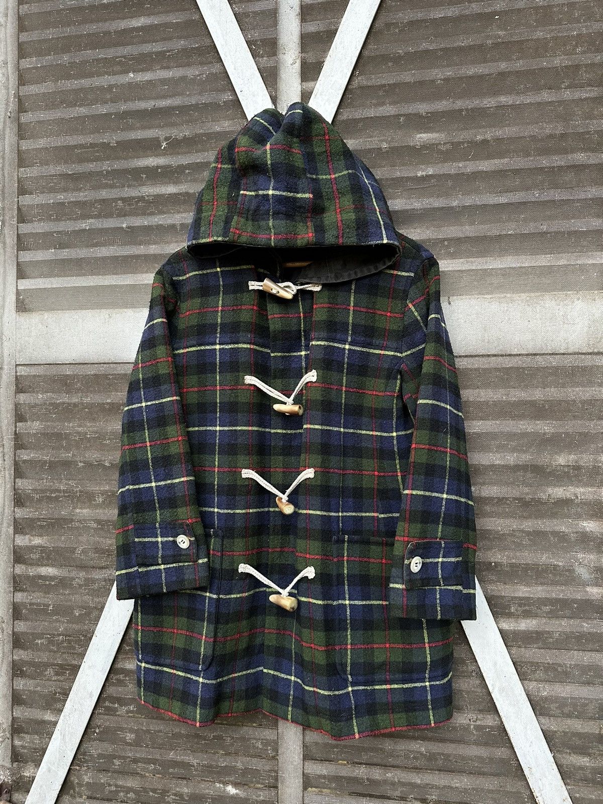 Vintage Vintage Sportmax Defile Wool Duffle Jacket Size US M / EU 48-50 / 2 - 1 Thumbnail