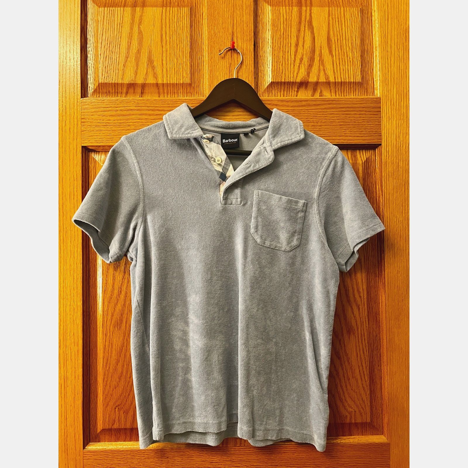 Barbour Barbour Fluffy Baby Blue Polo Size US S / EU 44-46 / 1 - 4 Thumbnail