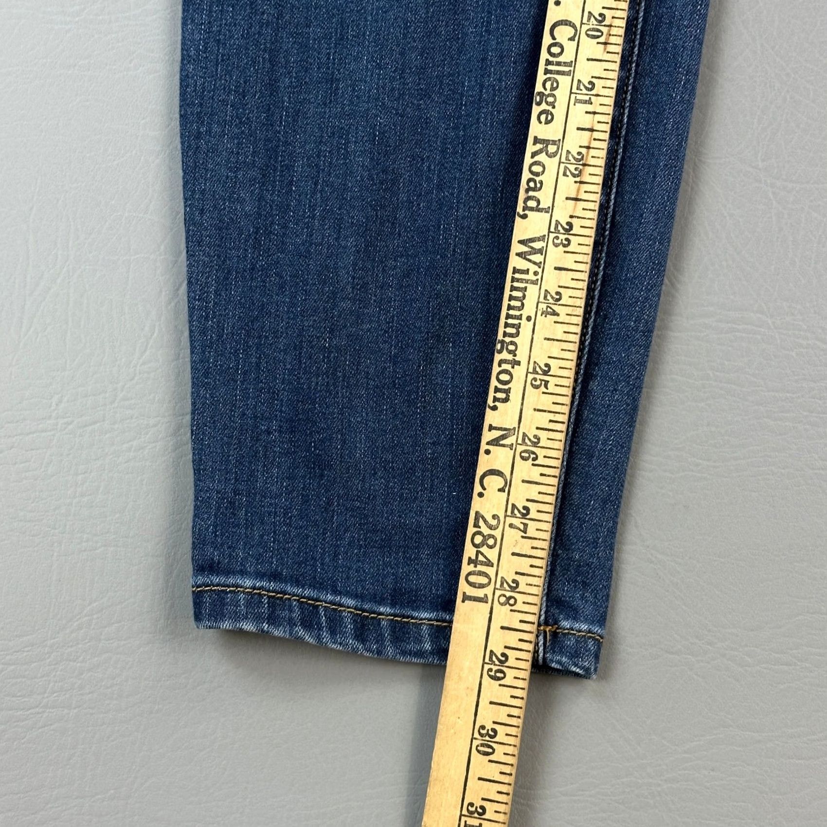 Denime Judy Blue Jeans Women’s 16W Blue Medium Wash Denim Relaxed Fit Stretch Casual Shirt? Size 24" / US 00 / IT 34 - 3 Thumbnail
