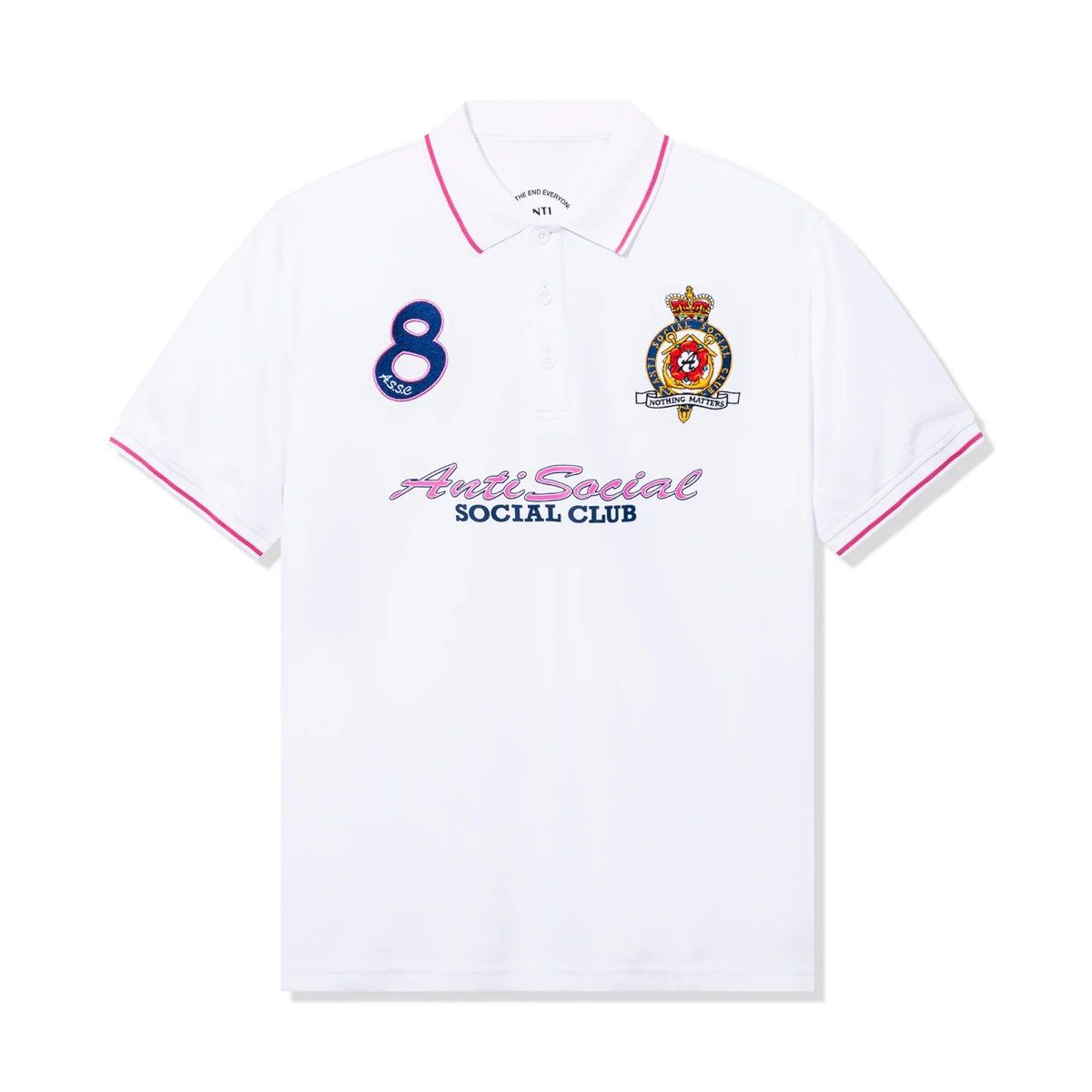 Anti Social Social Club ASSC Monegasque Polo M US Mens Size US M / EU 48-50 / 2 - 1 Thumbnail