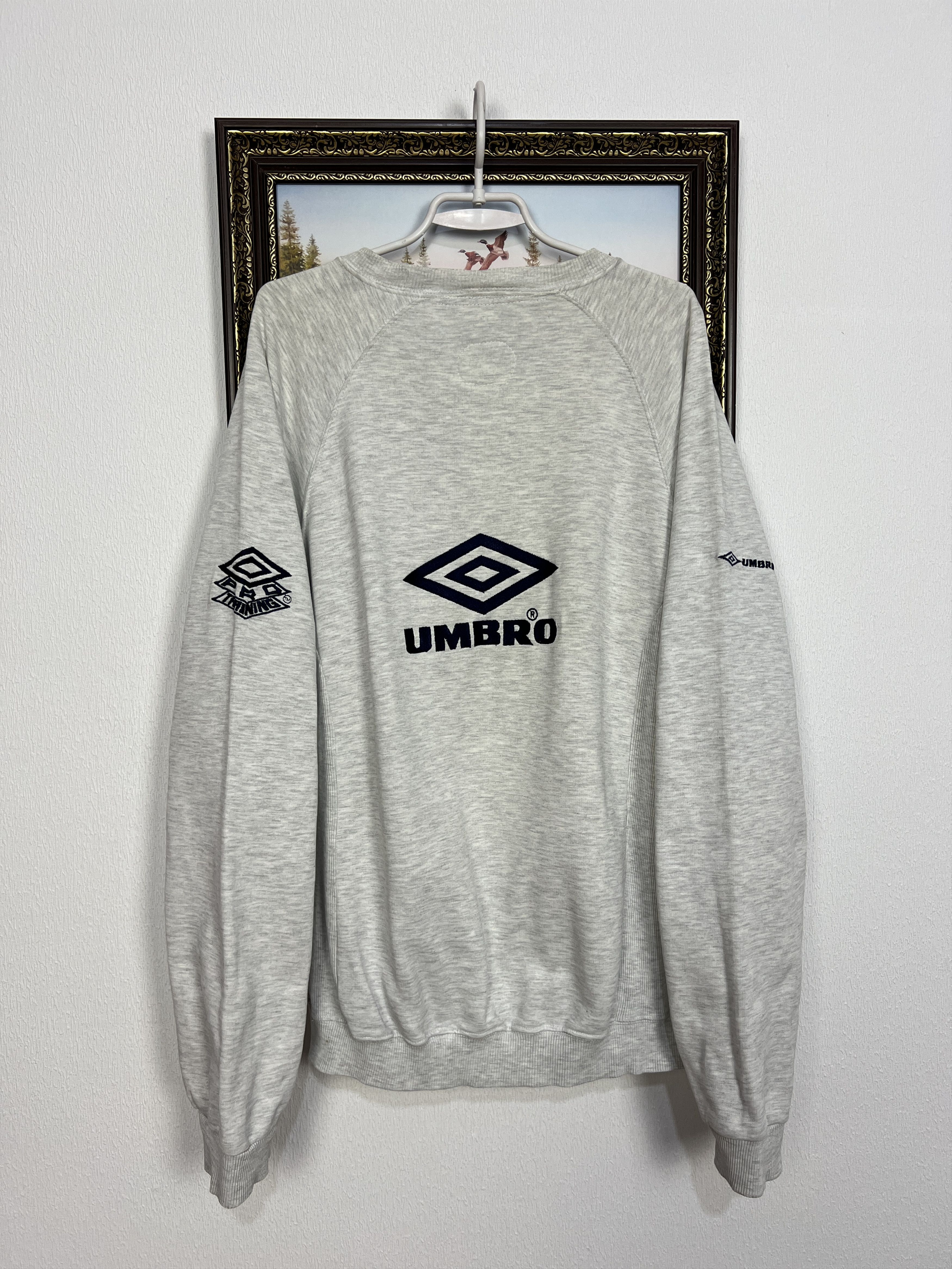 Umbro Manchester United Football Sweatshirt Track Top Crewneck Size US XL / EU 56 / 4 - 10 Thumbnail