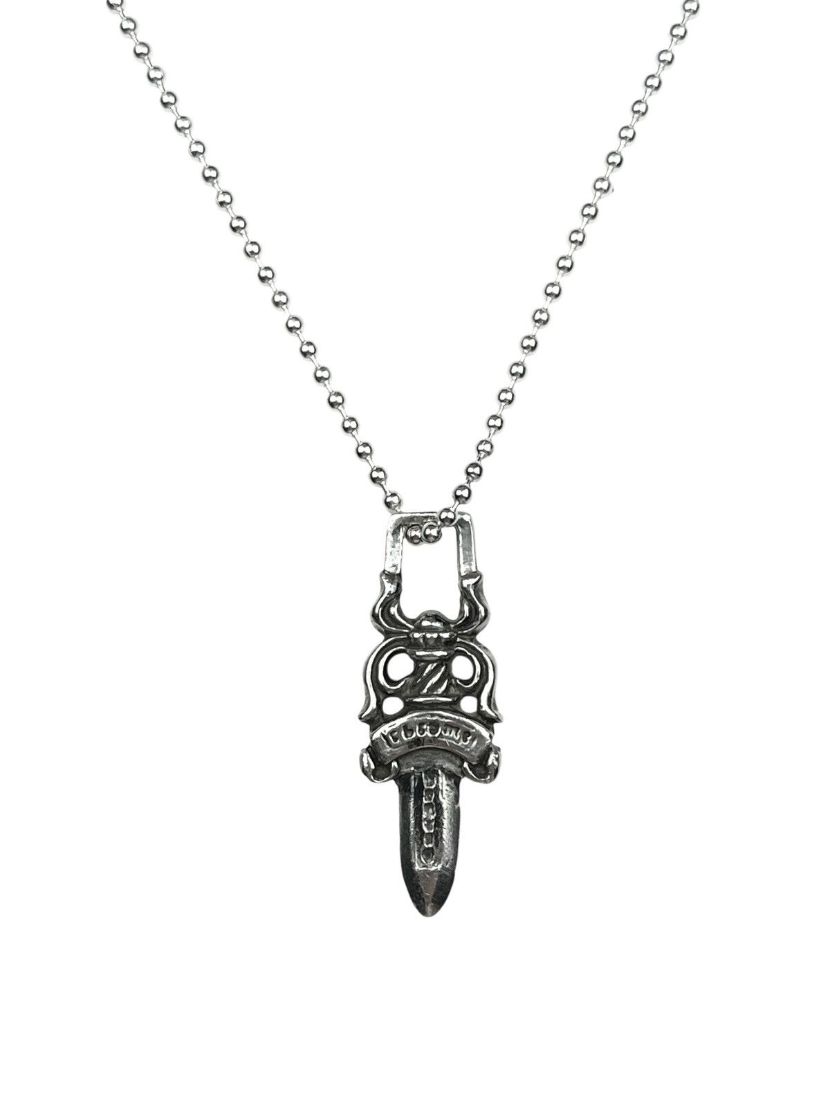 【クロムハーツ】Chrome Hearts Silichrome Dagger Pendant BK Chrome Hearts Silichrome Dagger Pendant White 2023 | eBay