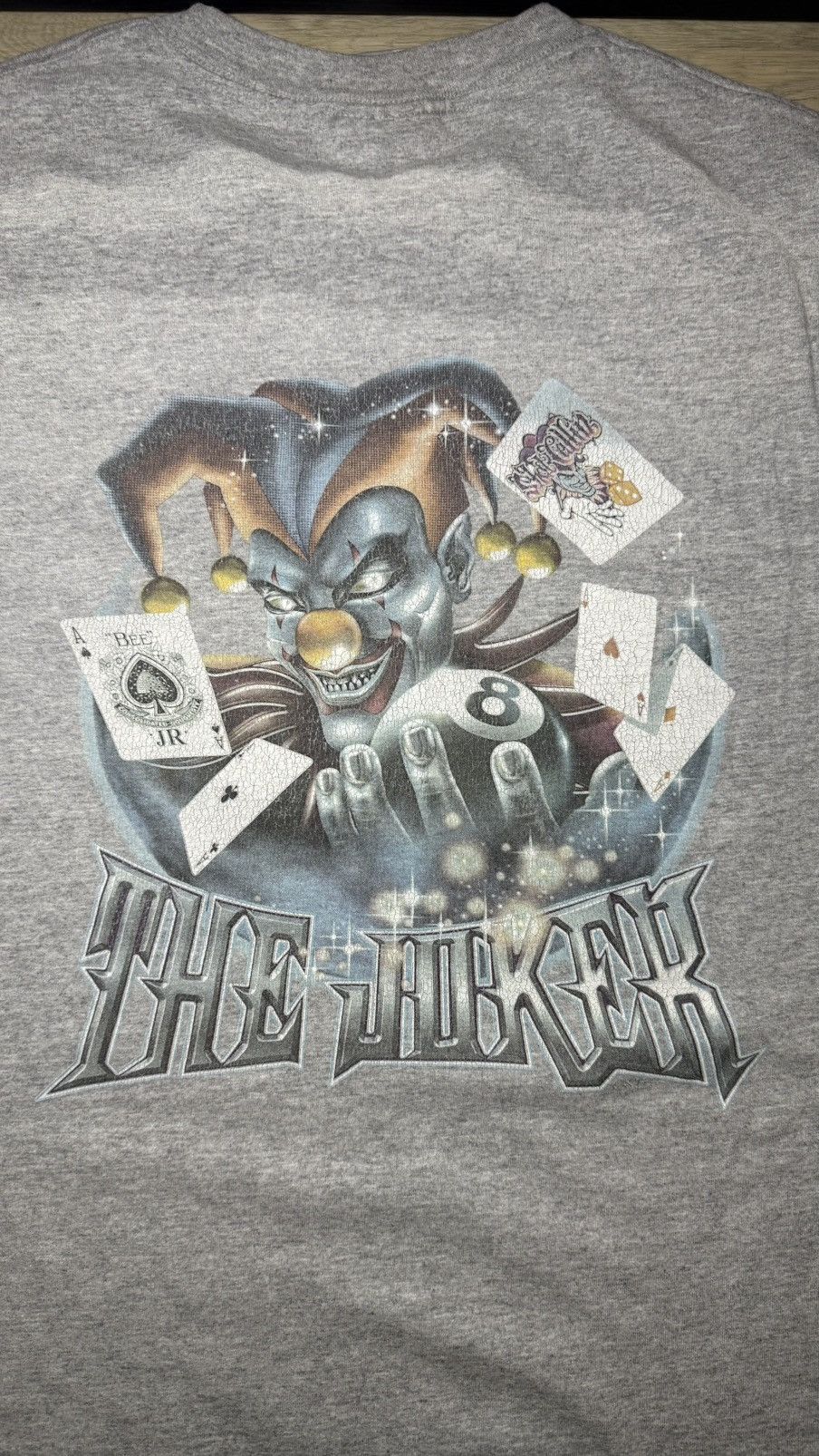 JNCO Y2K 1990s Joker Tattoo Chicano Prison Art Style Shirt Size US XL / EU 56 / 4 - 3 Thumbnail