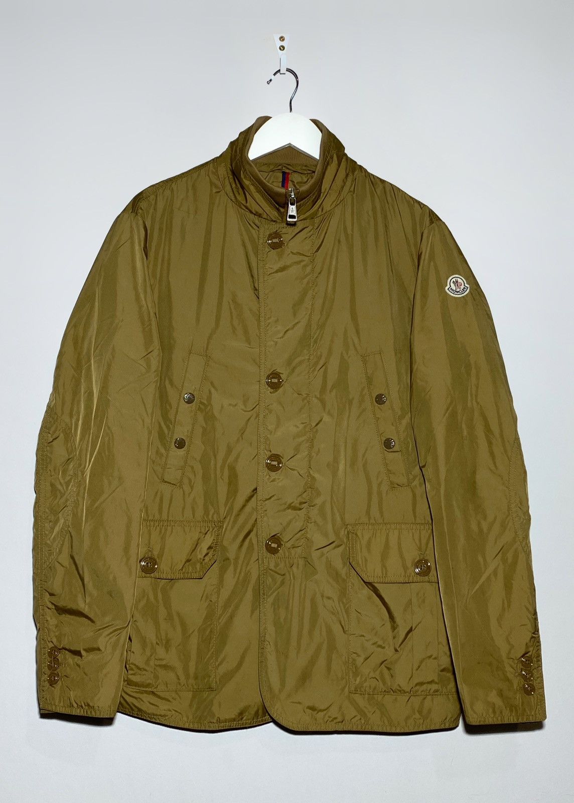 Moncler Moncler Nylon Gold Old Money Vibes Authentic Jacket Size US M / EU 48-50 / 2 - 2 Thumbnail