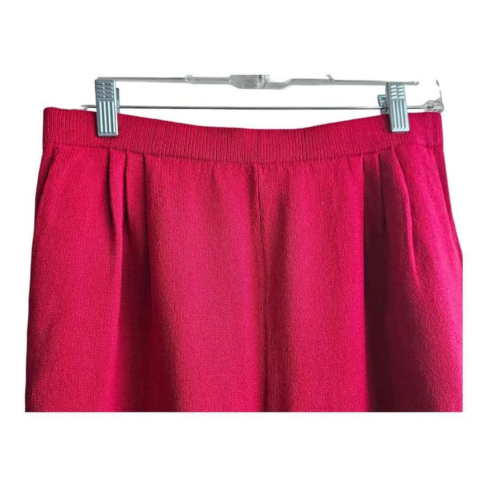 St. John St. John Collection Knit Crop Pants 10 Size 32" / US 10 / IT 46 - 2 Thumbnail