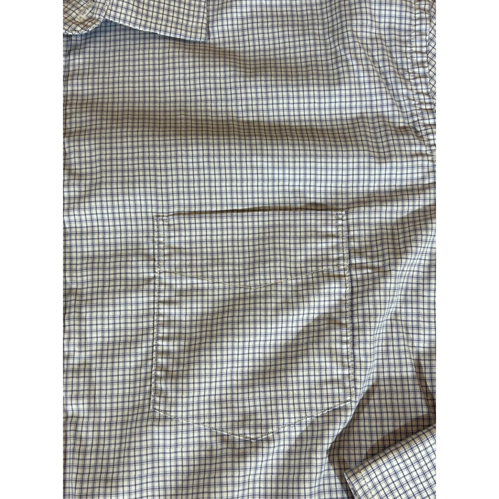 UNTUCKit UNTUCKit Shirt Men 2XL White Performance Rogers Long Sleeve Stretch Button XXL Check Size US XXL / EU 58 / 5 - 2 Thumbnail
