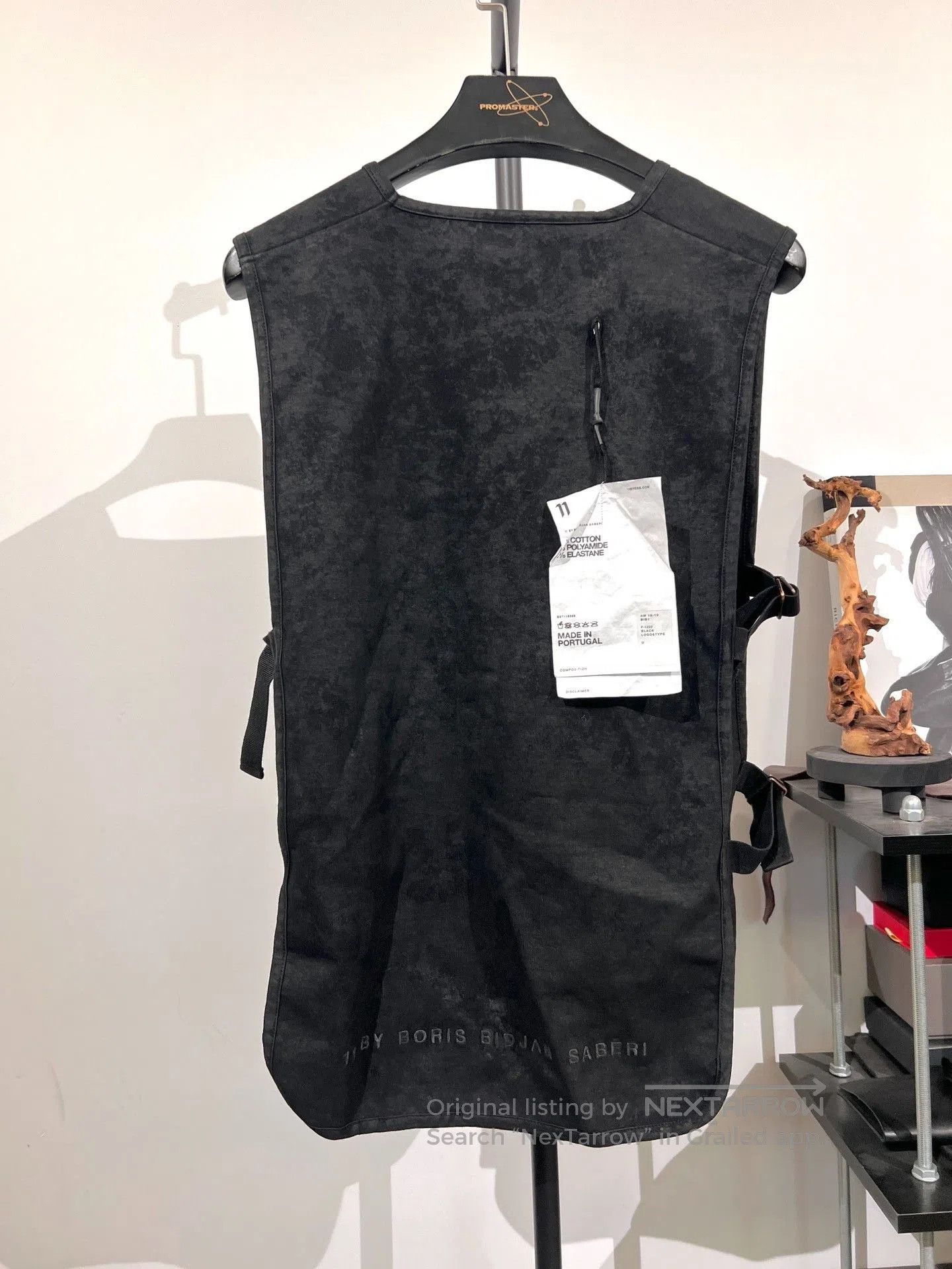 11 By Boris Bidjan Saberi Boris Bidjan Saberi 11by BBS B1 Waxed Utility Vest. Size US M / EU 48-50 / 2 - 2 Thumbnail