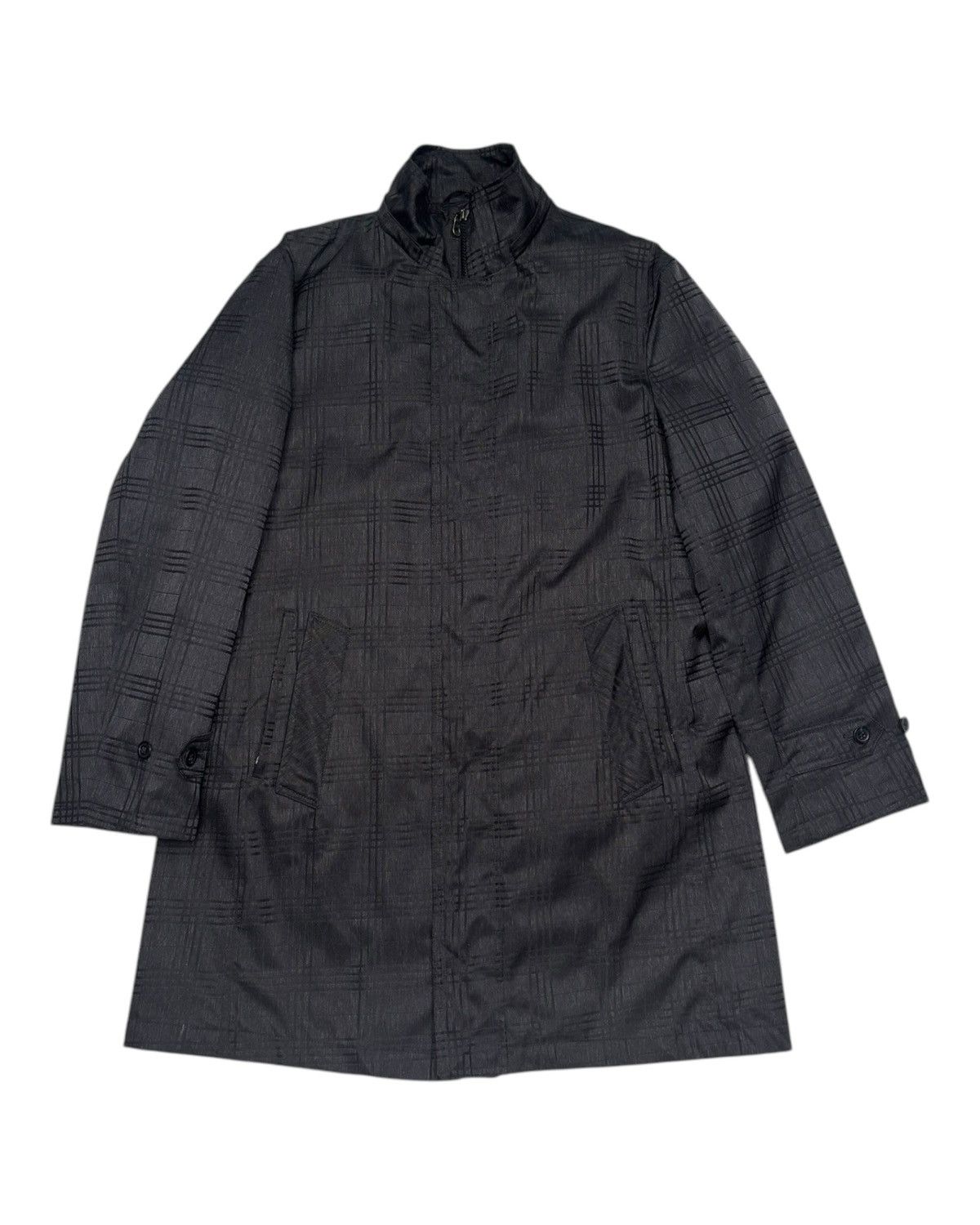 Yohji Yamamoto 🔥D'HOMME A HOMME JAPAN PLAID WINTER COAT WITH DOWN LINER Size US L / EU 52-54 / 3 - 9 Thumbnail