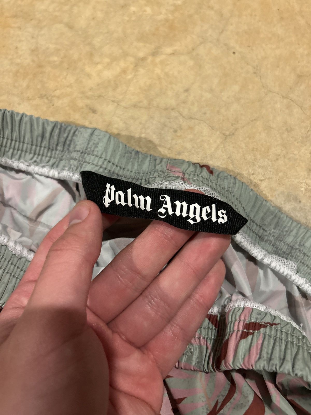 Designer × Palm Angels Palm Angels Lagoon Print Nylon Swim Shorts Size US 30 / EU 46 - 9 Thumbnail