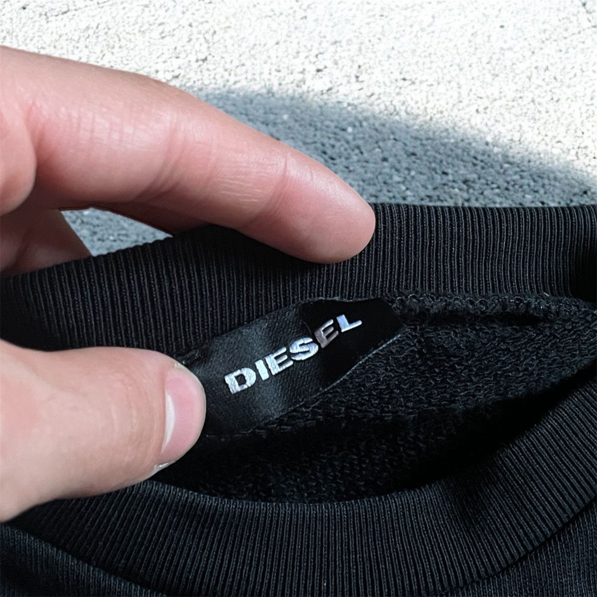 Diesel Black Diesel sweatshirt Y2K vintage grunge Size M / US 6-8 / IT 42-44 - 3 Thumbnail