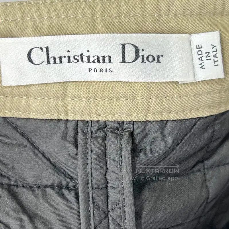 Dior Dior Khaki Cotton Skirt for Women . Size 28" / US 6 / IT 42 - 3 Thumbnail