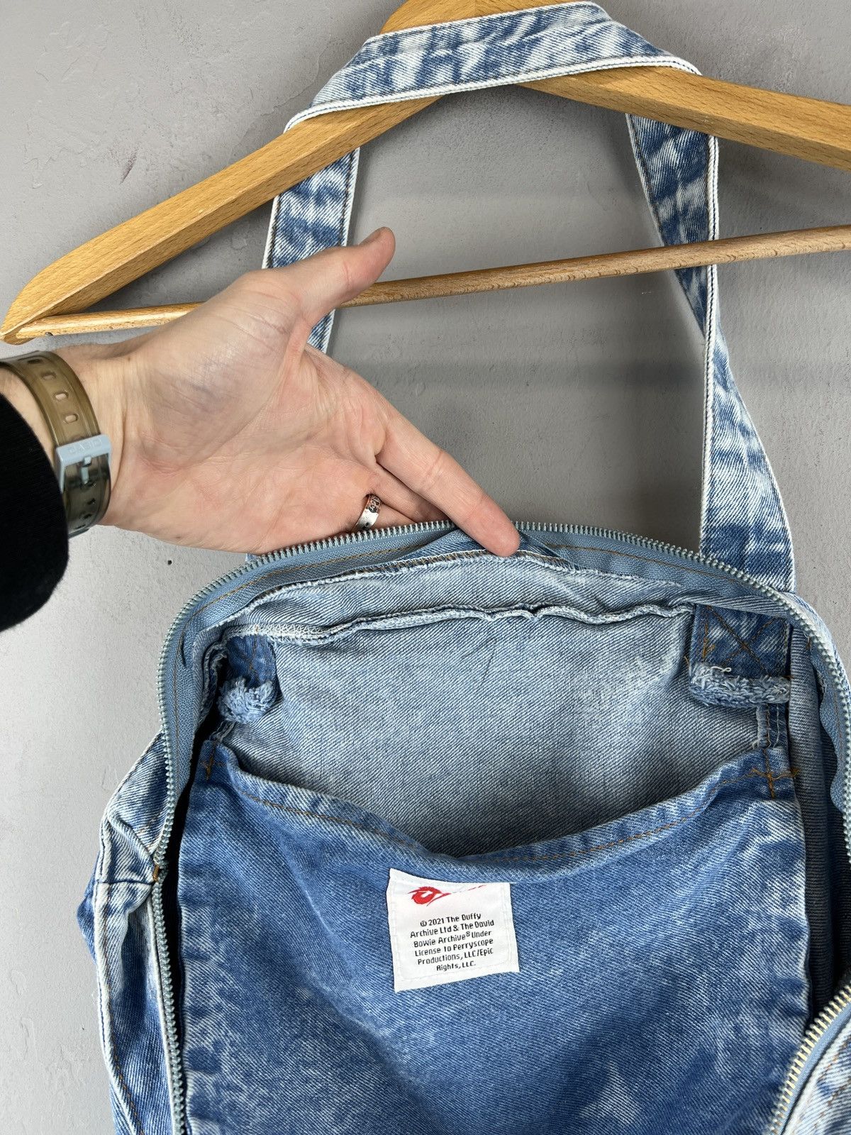 Japanese Brand × Seditionaries × Vintage Vintage Bowie 1973 shop bag Y2K shoppers style Size ONE SIZE - 9 Thumbnail