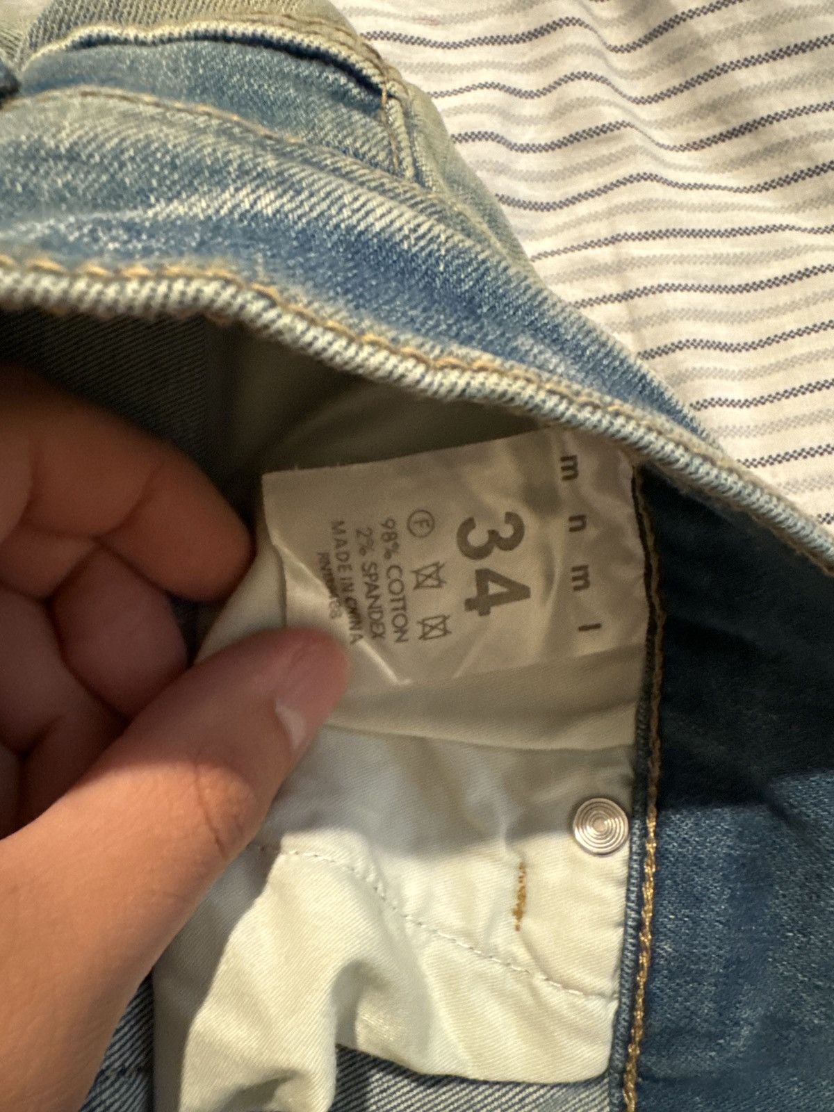 MNML Skinny jeans Size US 34 / EU 50 - 1 Thumbnail