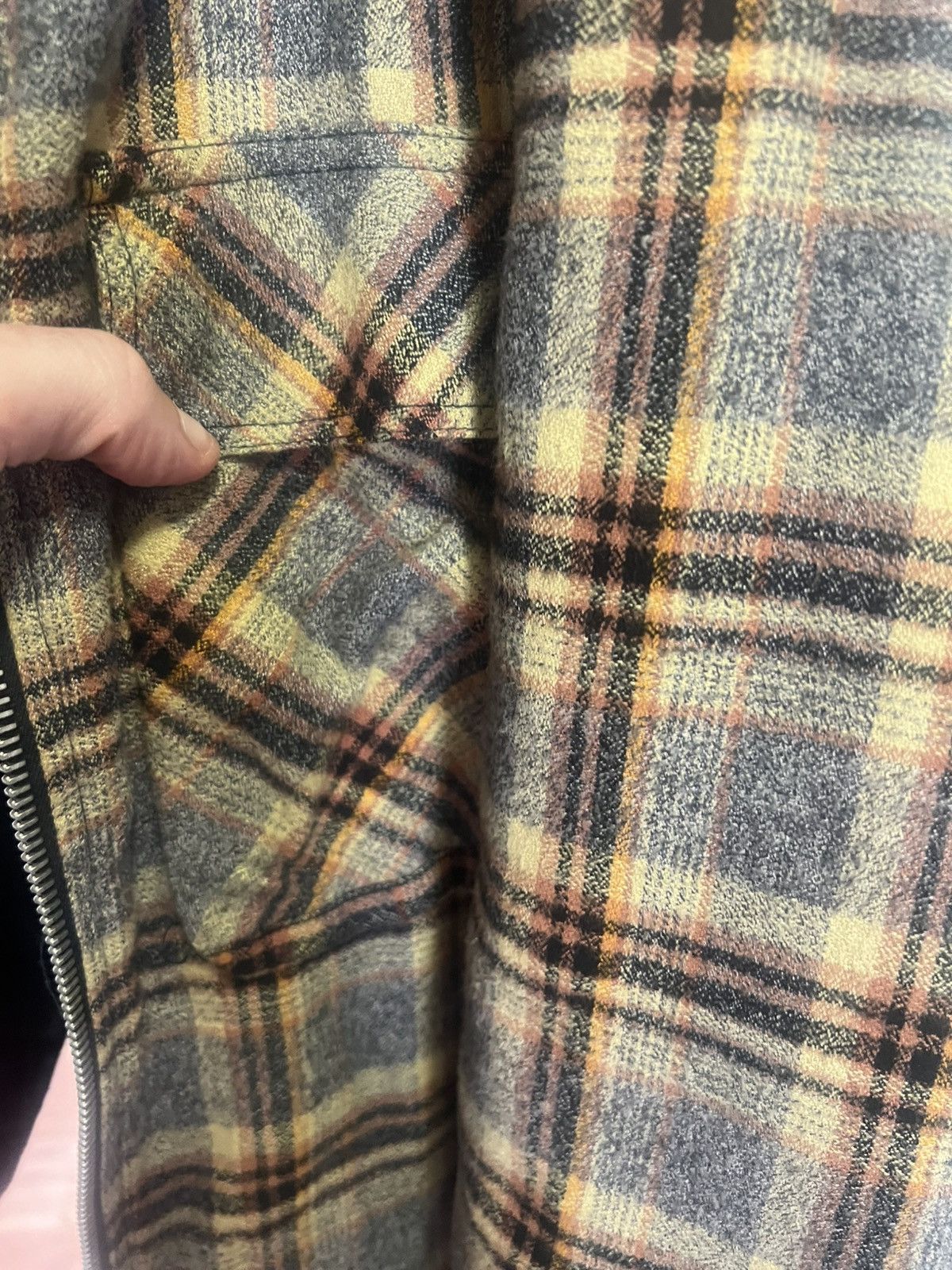 Rhude Rhude plaid flannel jacket w liner & hoodie medium Size US M / EU 48-50 / 2 - 2 Thumbnail