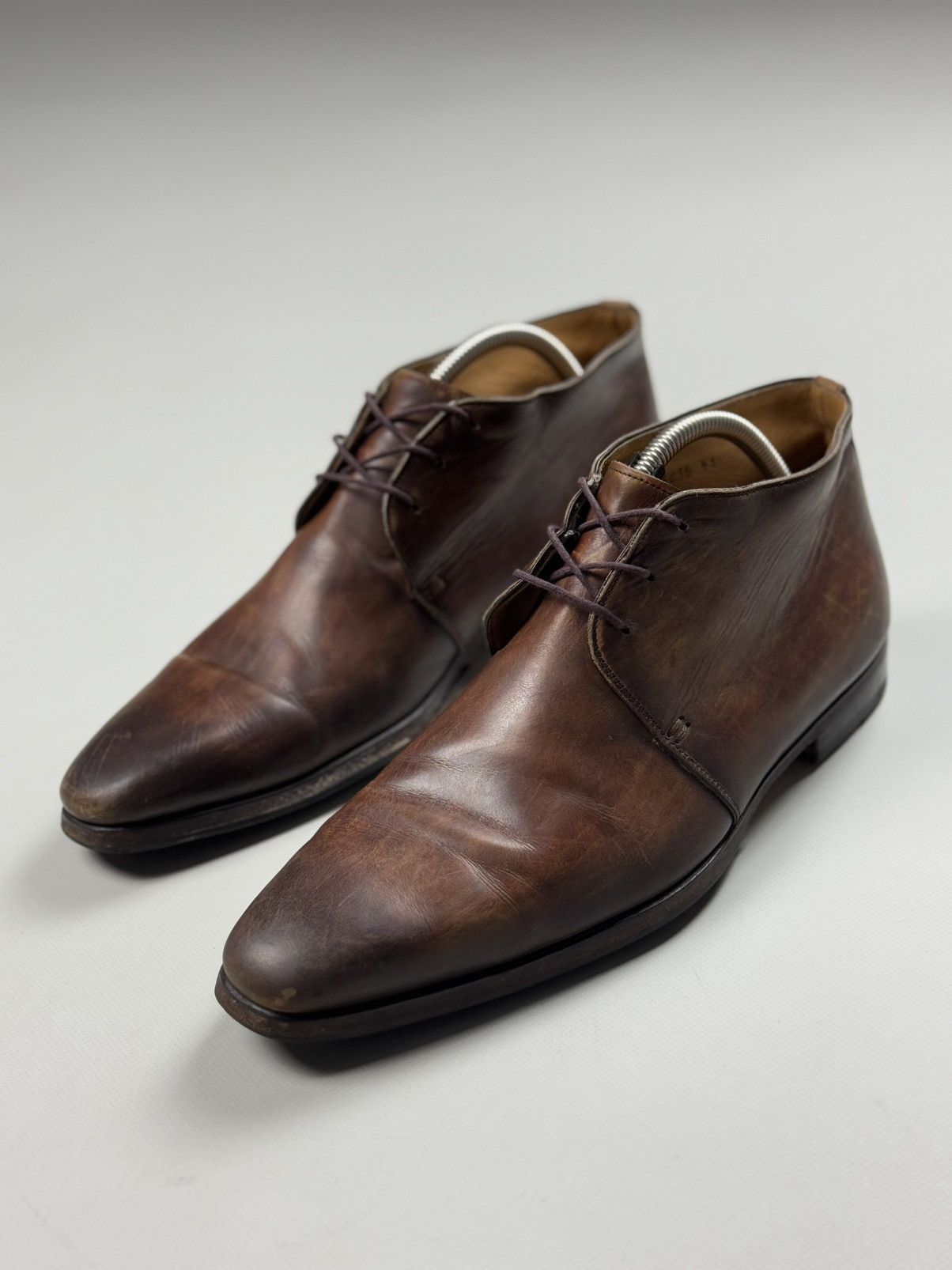 Magnanni Magnanni Men’s Leather Chukka Boots Shoes Size 41 / US 8 Size US 8 / EU 41 - 13 Thumbnail