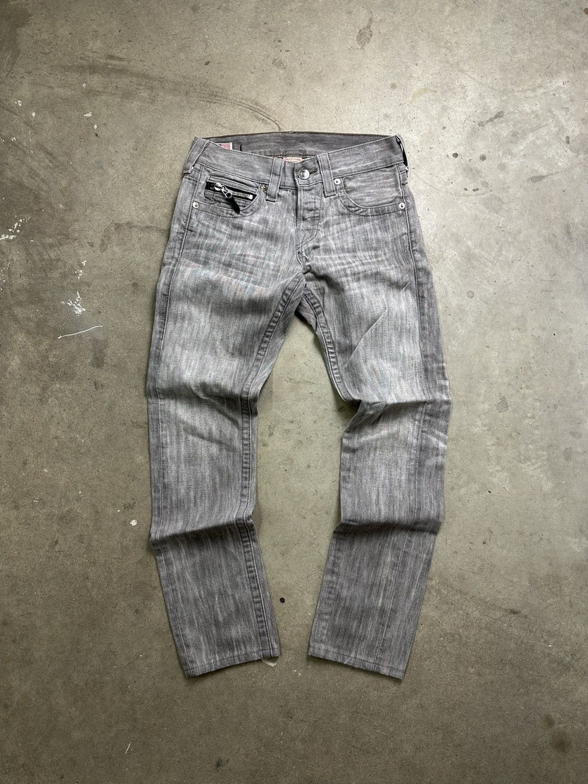 True Religion True Religion Zipper Denim 31” Size US 31 - 1 Thumbnail
