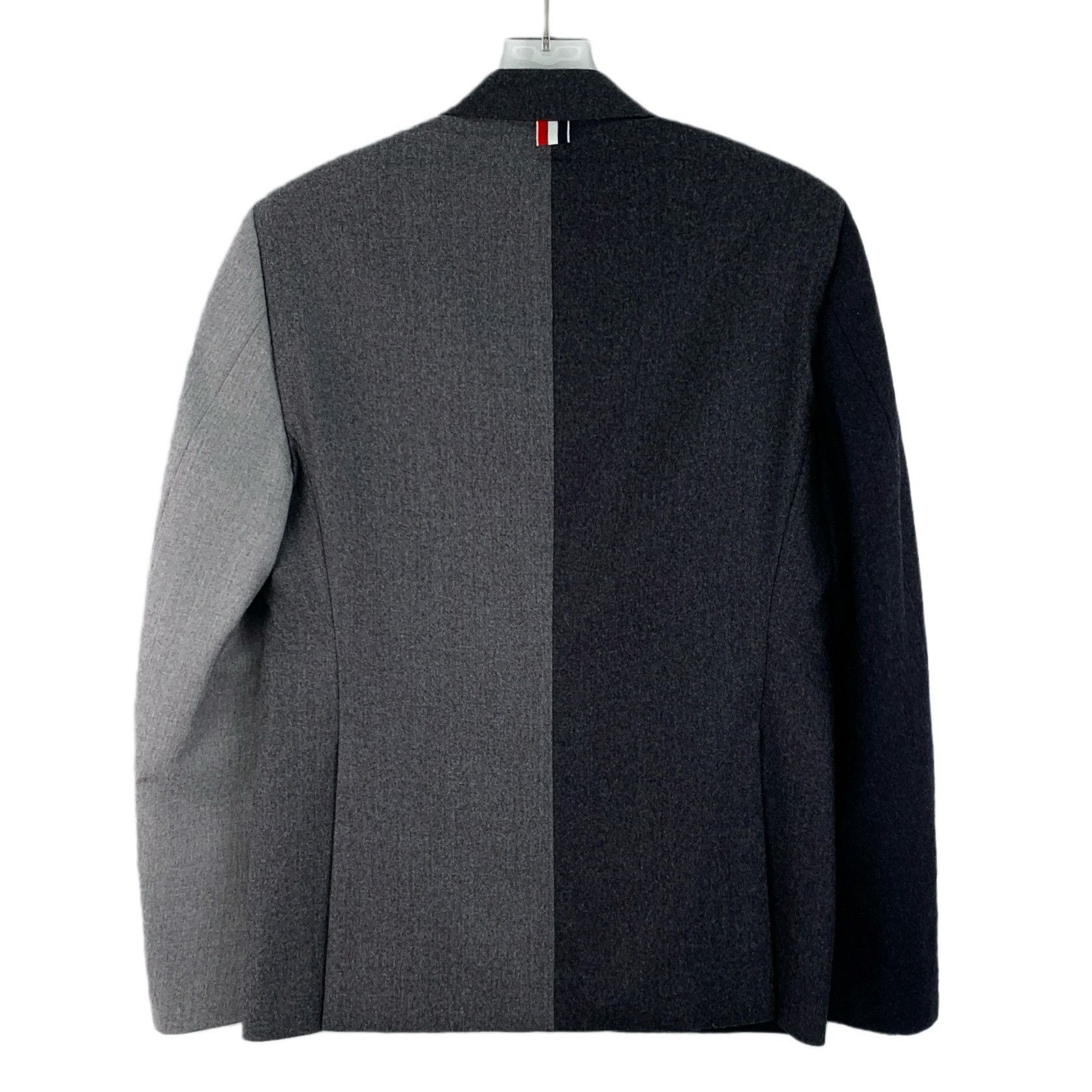 Thom Browne Thom Browne Colorblock Wool Blazer (Size 1) Size 40R - 7 Thumbnail