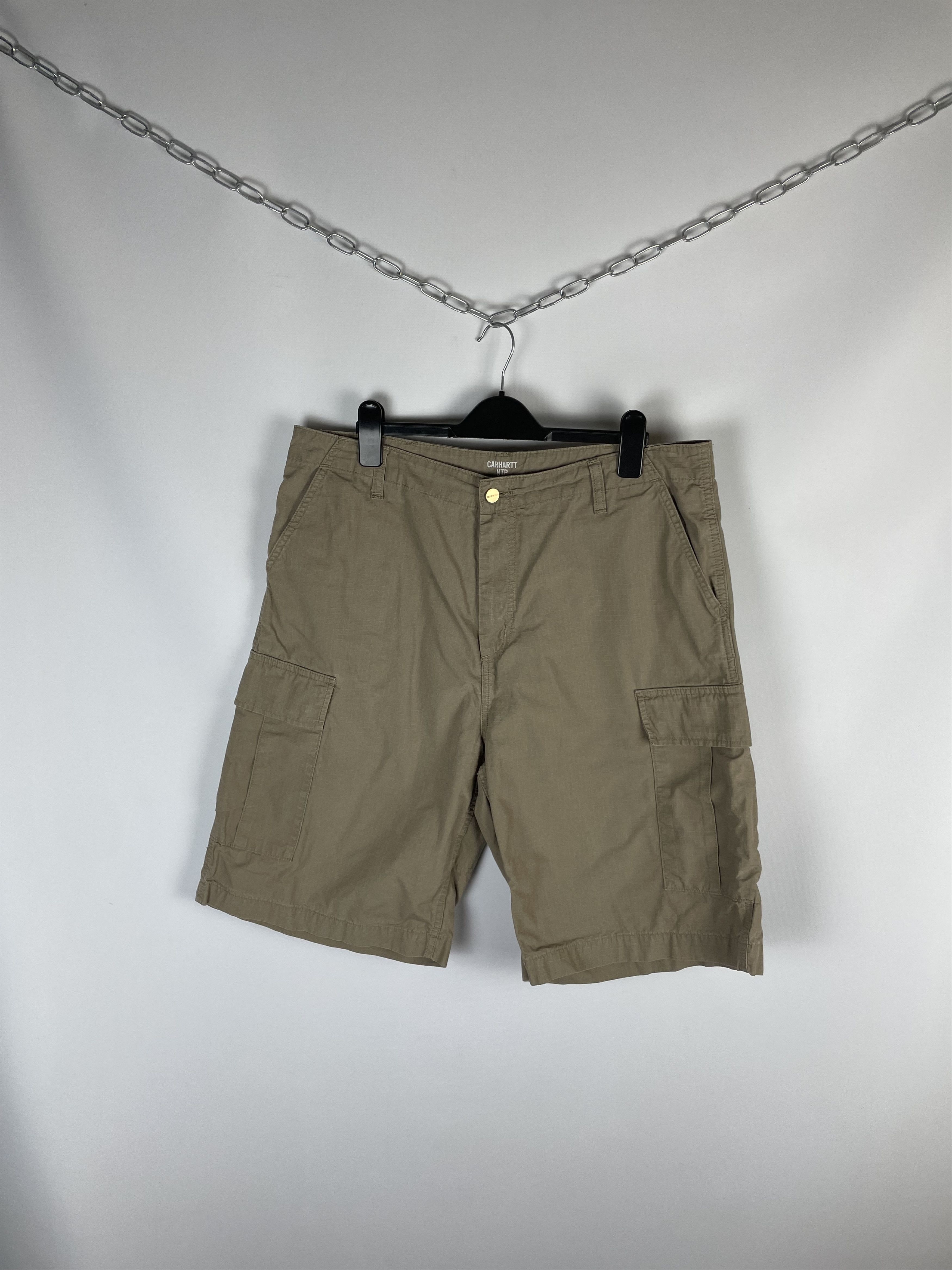 Carhartt Vintage Carhartt Cargo Shorts Size US 34 / EU 50 - 5 Thumbnail