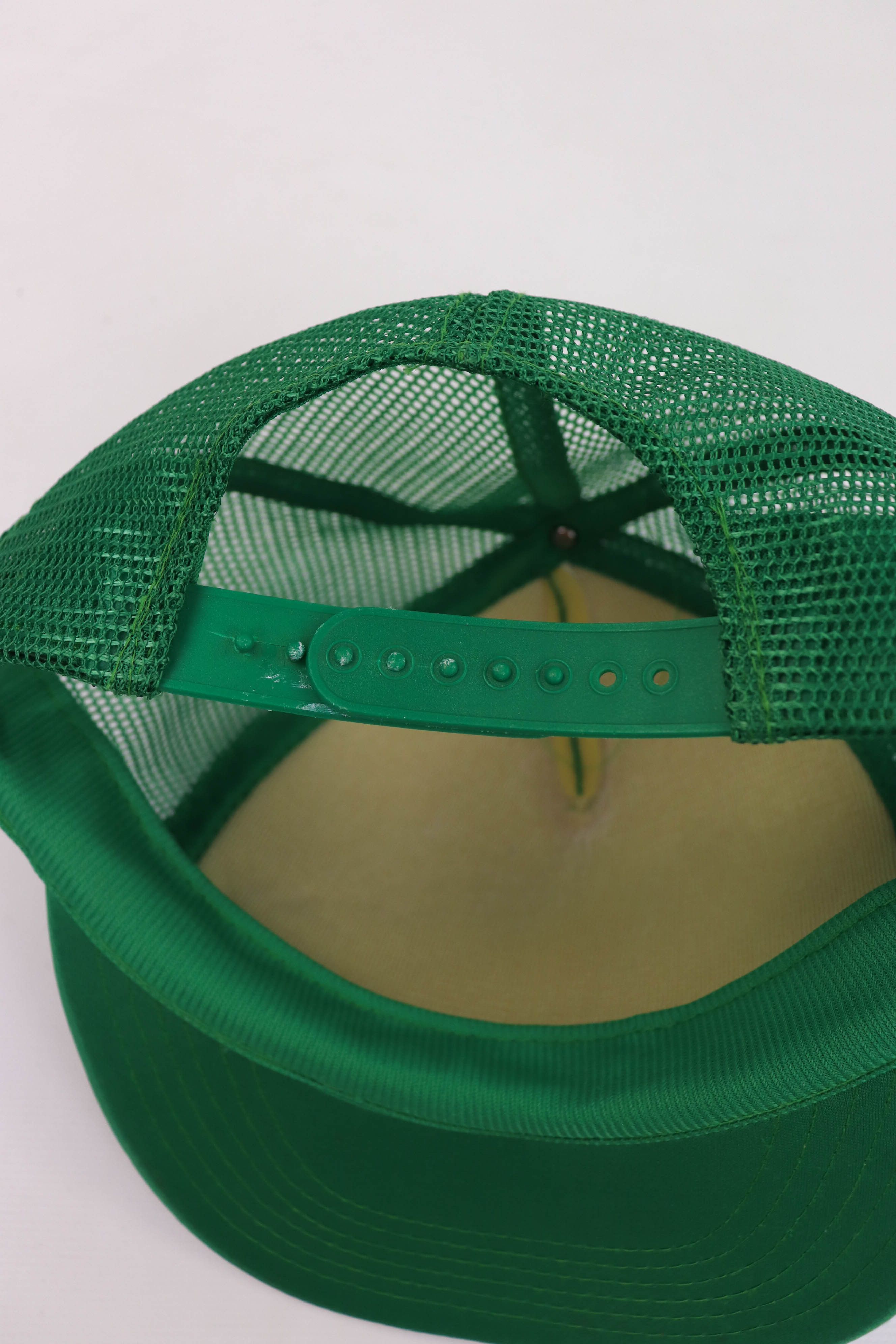 John Deere John Deere Vintage 90s Green Workers Trucker Cap Size ONE SIZE - 8 Thumbnail