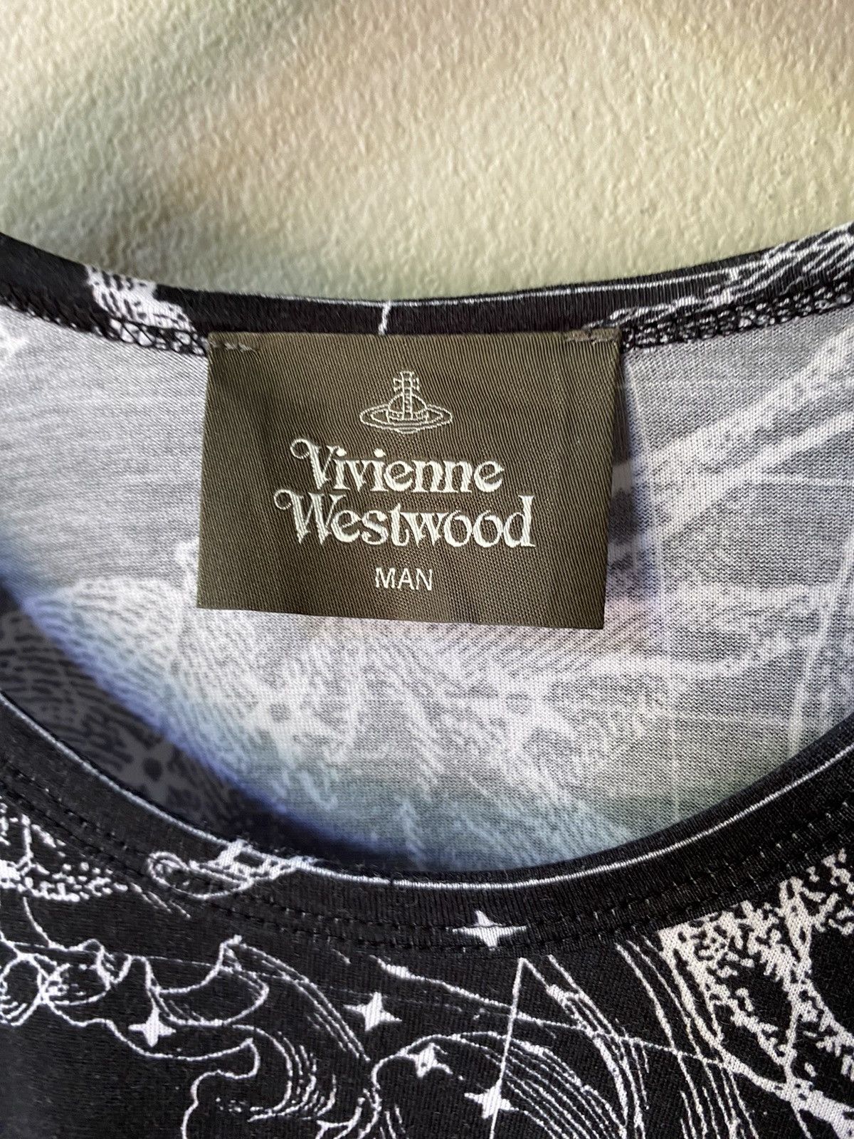 Vivienne Westwood Vivienne Westwood Man constellation oversized t shirt Size US XL / EU 56 / 4 - 6 Thumbnail