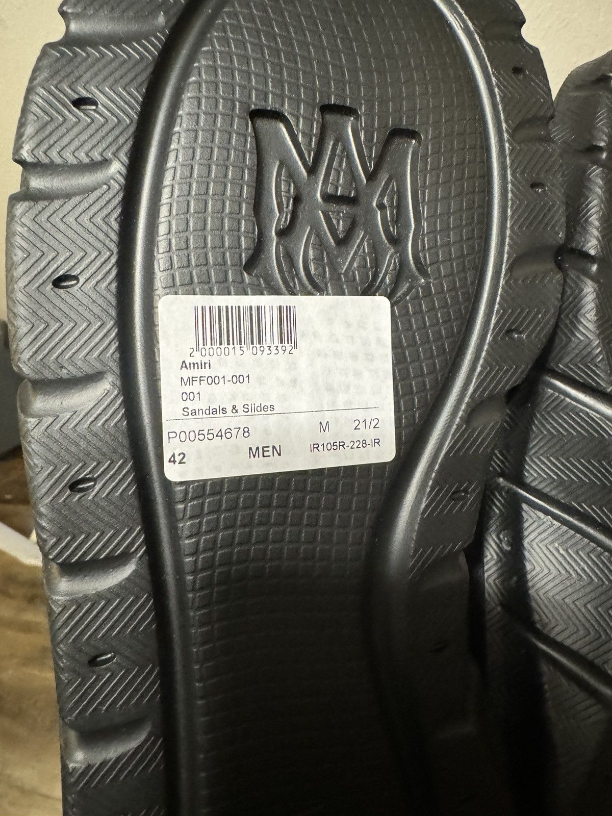 Amiri Amiri slides Size US 10 / EU 43 - 6 Thumbnail