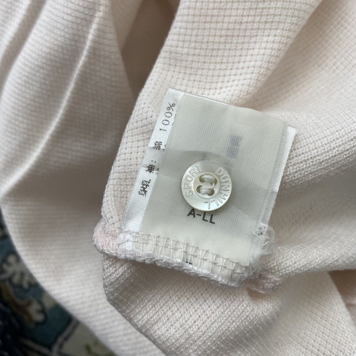Vintage Vintage DUNHILL PARIS SPORT Pink Baggy Polo Tee Shirt Top Size L / US 10 / IT 46 - 8 Thumbnail