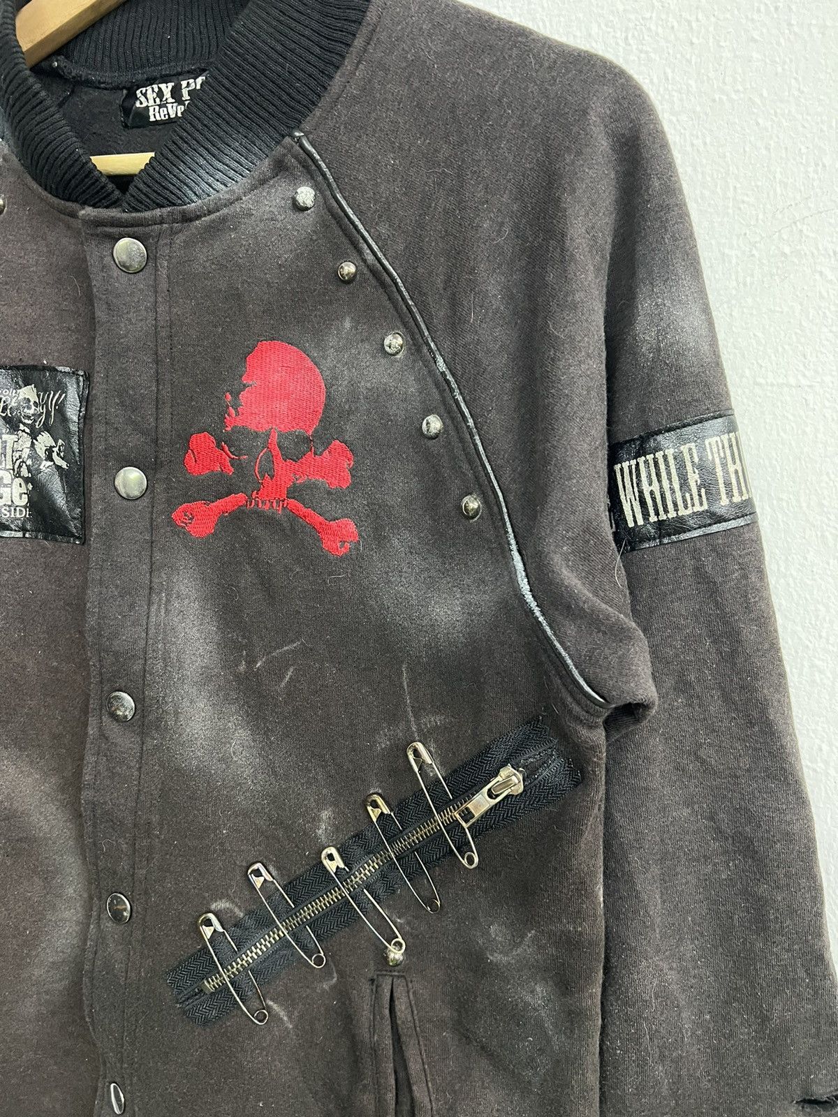 If Six Was Nine Vintage Sex Pot Revenge Trompe L'oeil Skull Sick Punk Style Size US L / EU 52-54 / 3 - 3 Thumbnail