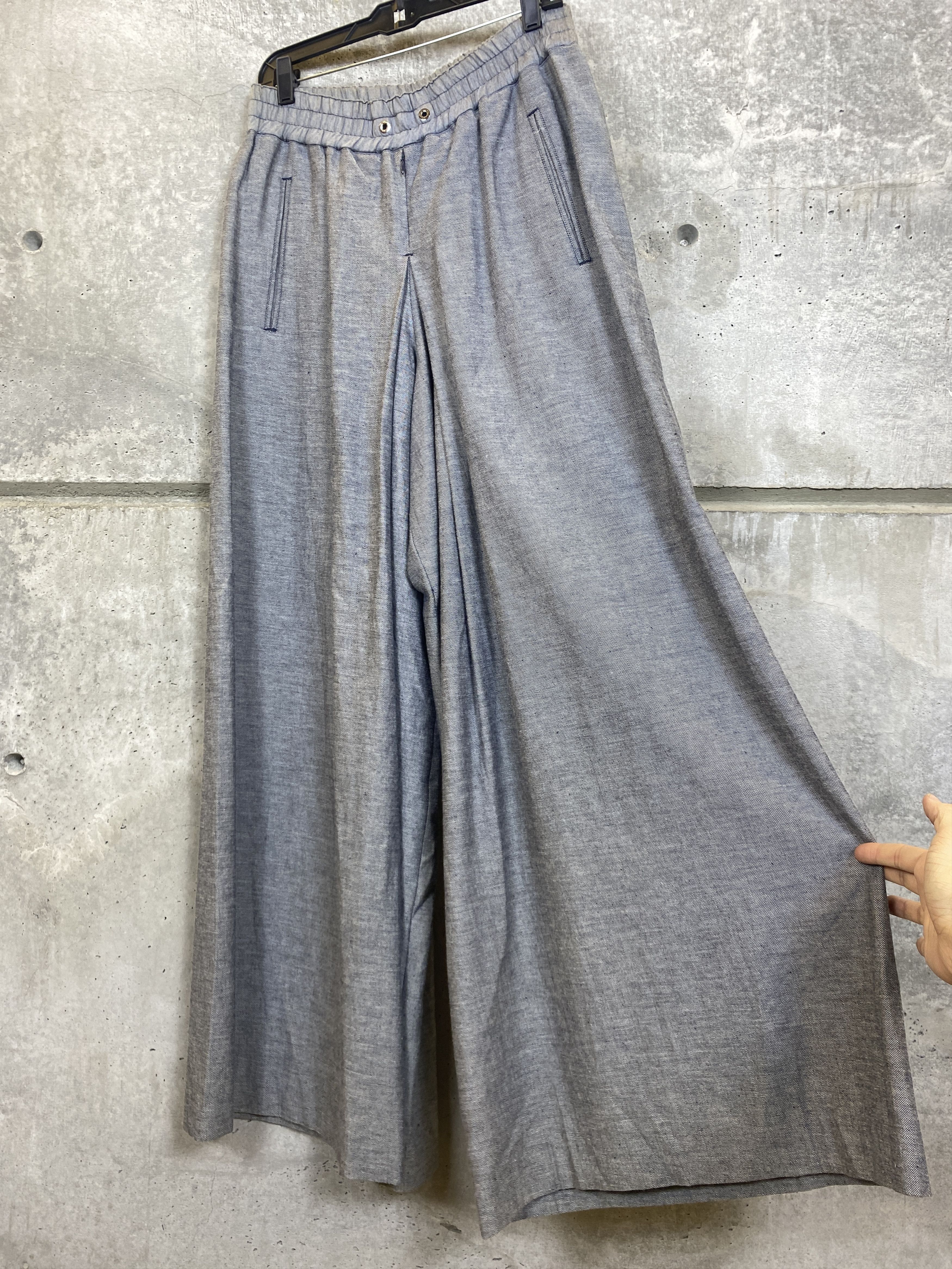 Fumito Ganryu FUMITO GANRYU WIDE LEG SWEATPANT Size US 31 - 3 Thumbnail