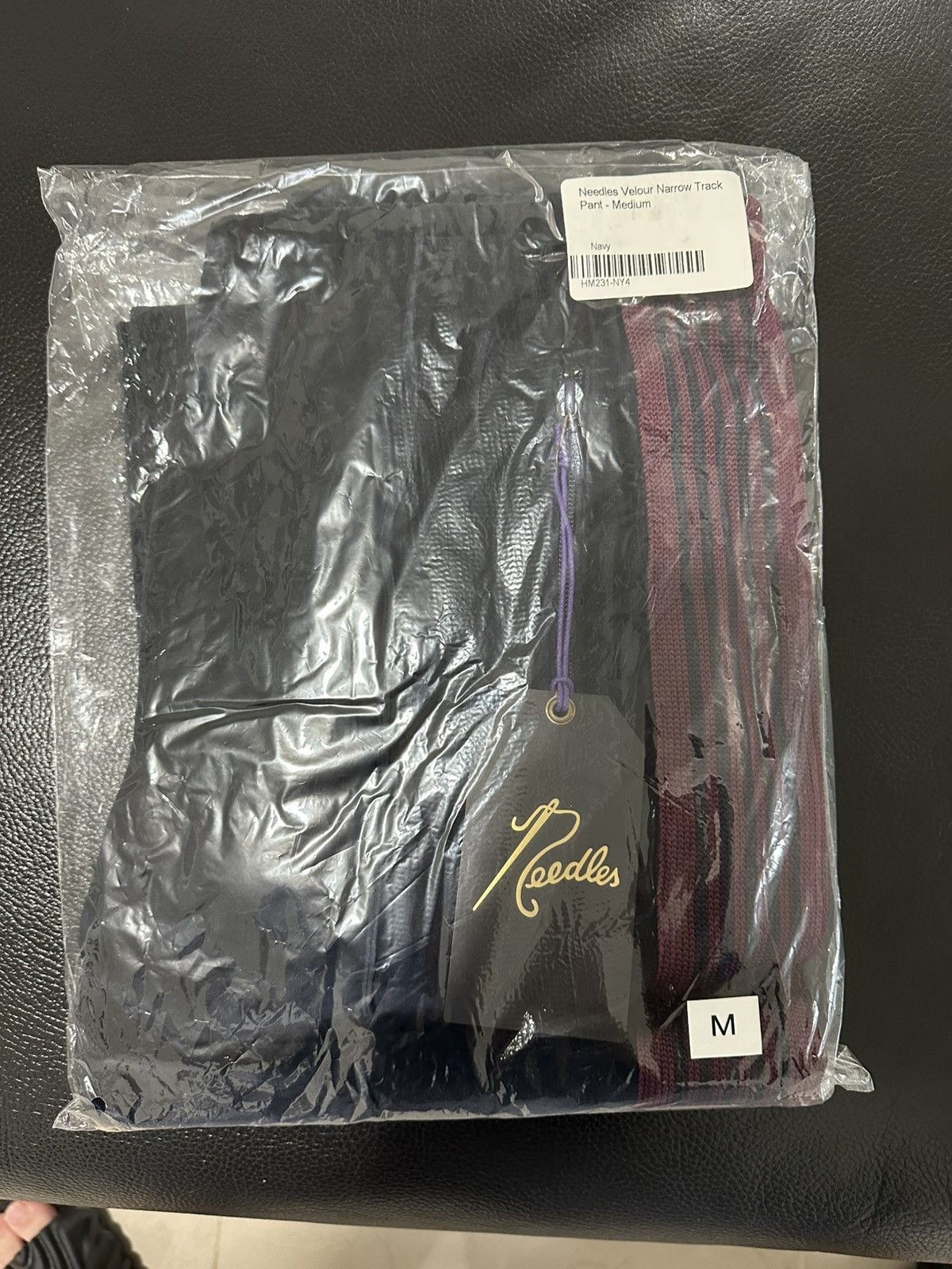 Needles Needles Navy and Burgundy Track Pants Size US 32 / EU 48 - 3 Thumbnail