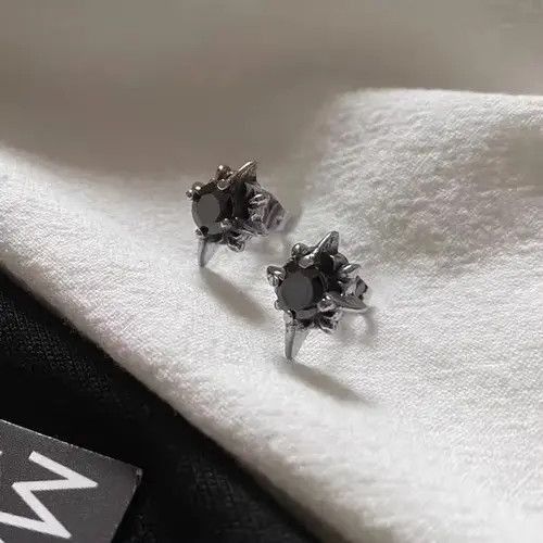 Jewelry Retro punk earrings Size ONE SIZE - 1 Preview