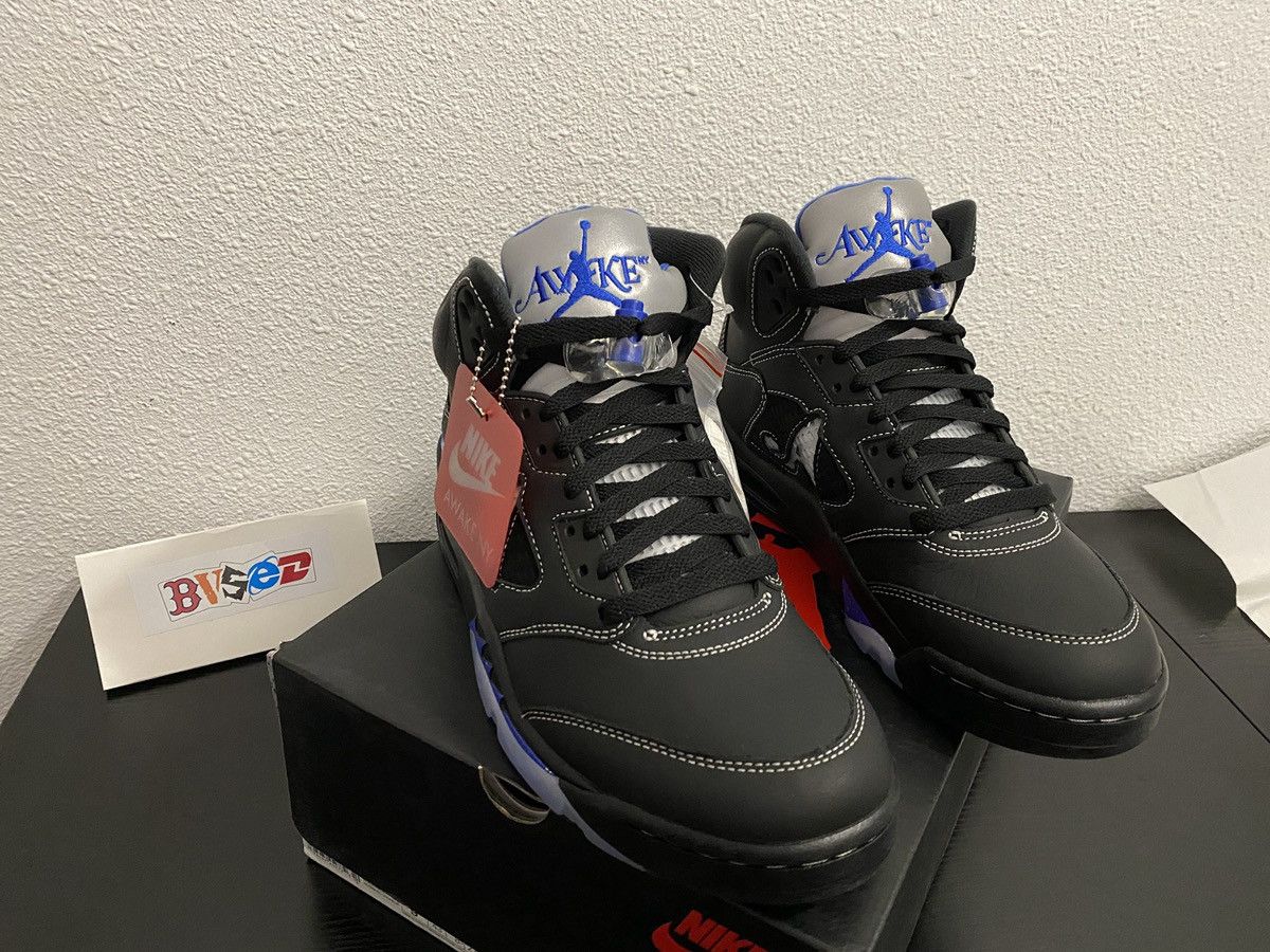 Awake NY × Jordan Brand Jordan x Awake Retro 5 Racer Blue Size US 9.5 / EU 42-43 - 1 Thumbnail