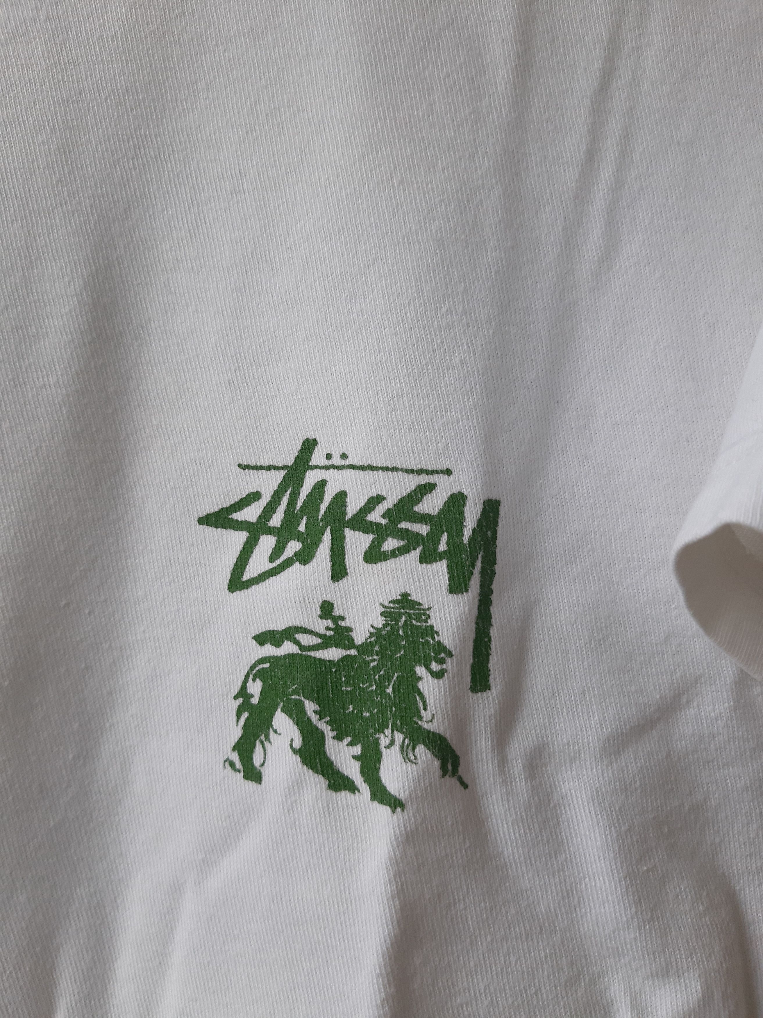 Stussy × Vintage Stussy Lion T Shirt White Size US S / EU 44-46 / 1 - 3 Thumbnail