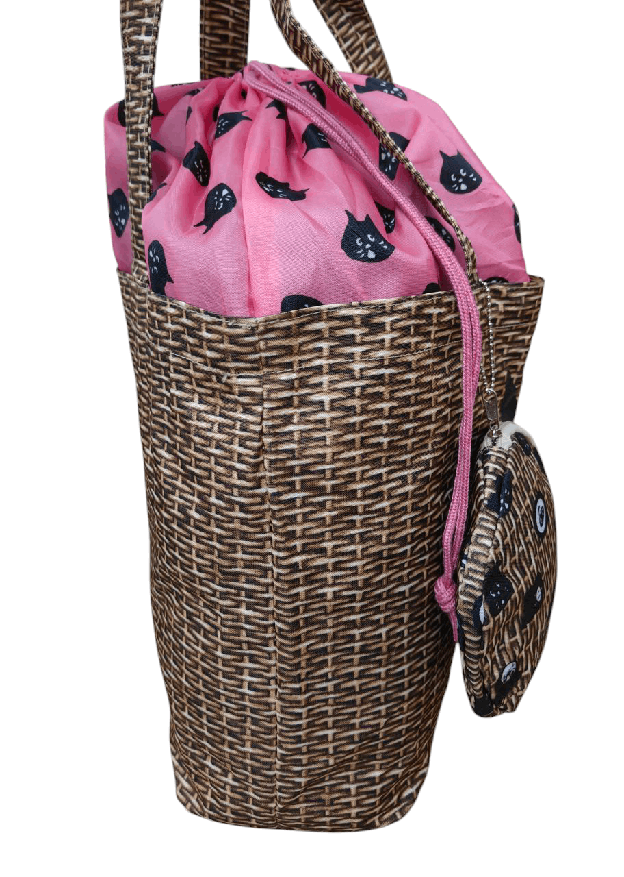 Issey Miyake Ne-net Printed Tote Size ONE SIZE - 5 Thumbnail