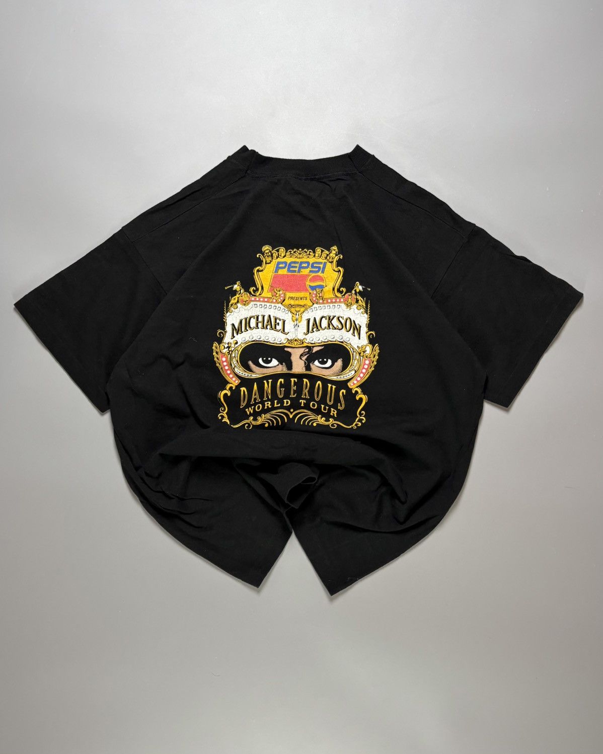 Michael Jackson × Pepsi × Vintage Michael Jackson – Dangerous World Tour x Pepsi tee 1992/3 Size US XL / EU 56 / 4 - 1 Thumbnail