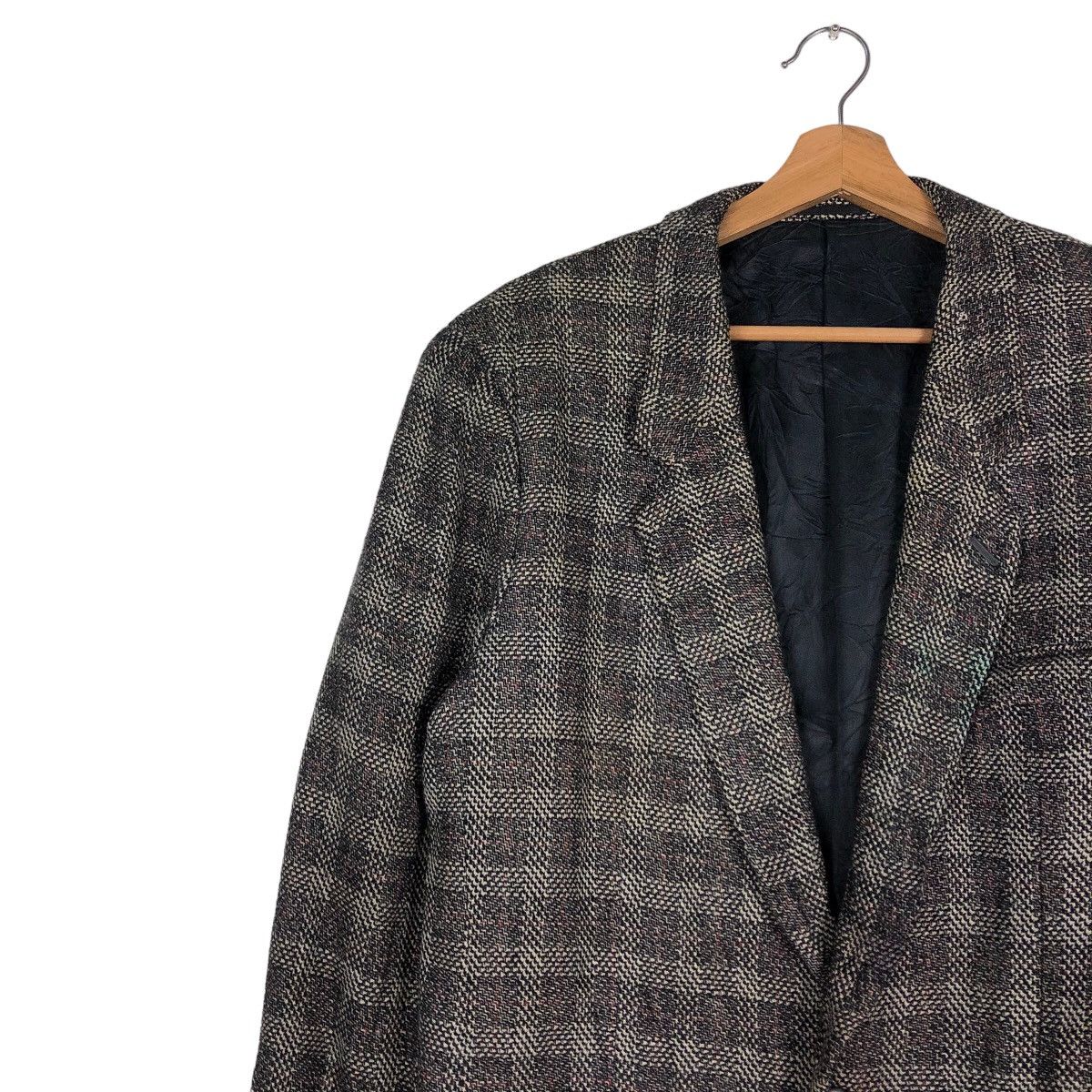 Issey Miyake 🔥Vintage Double Breast Barrique Selection Tartan Design Size US L / EU 52-54 / 3 - 7 Thumbnail
