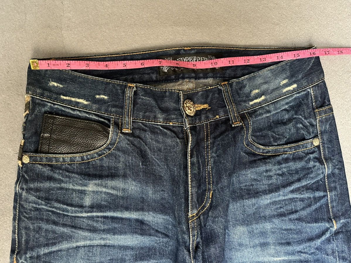 Japanese Brand Red Peppers Japan Distressed Denim Size US 32 / EU 48 - 3 Thumbnail