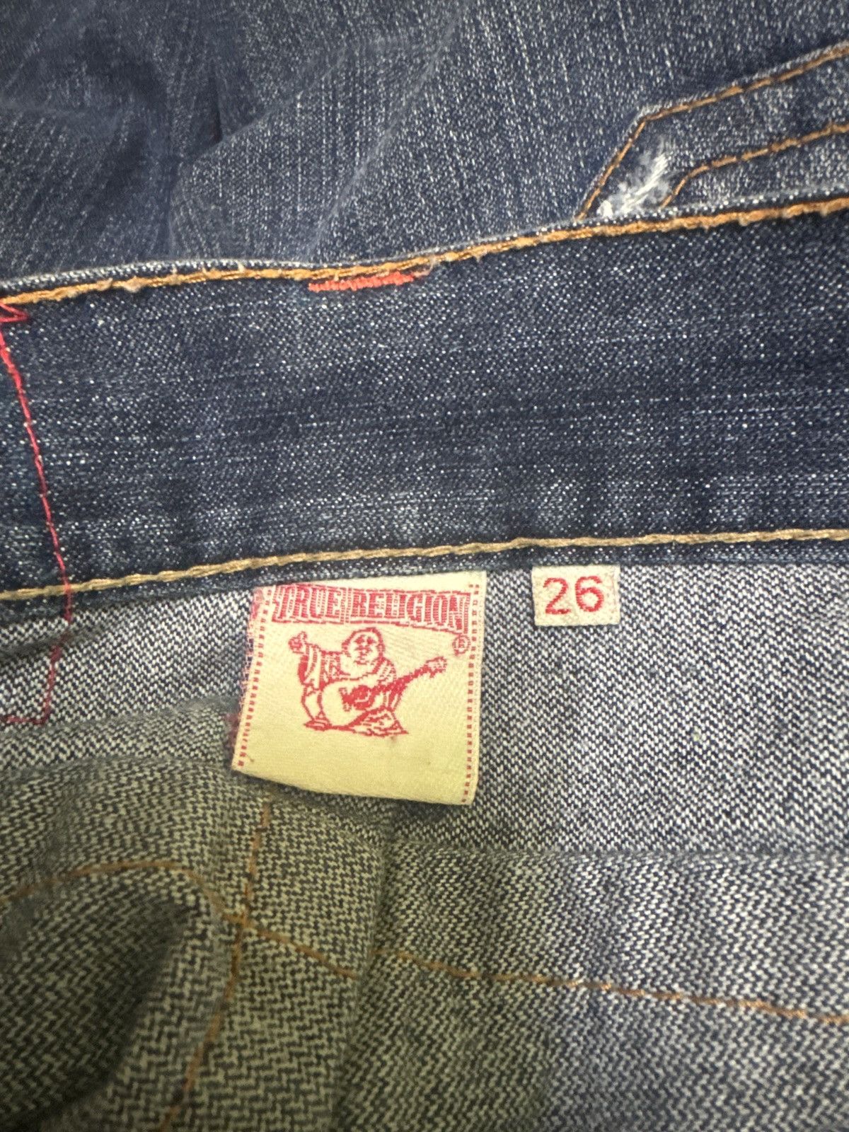 Hysteric Glamour × If Six Was Nine × Le Grande Bleu (L.G.B.) TWIST LEG FLARE FADED DISTRESSED JEANS Size US 30 / EU 46 - 18 Thumbnail