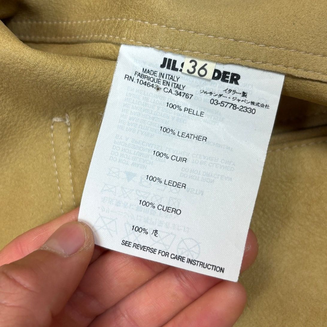 Jil Sander Jil Sander Raf Simons Leather Jacket Women's 36 Minimalist Size XS / US 0-2 / IT 36-38 - 11 Thumbnail
