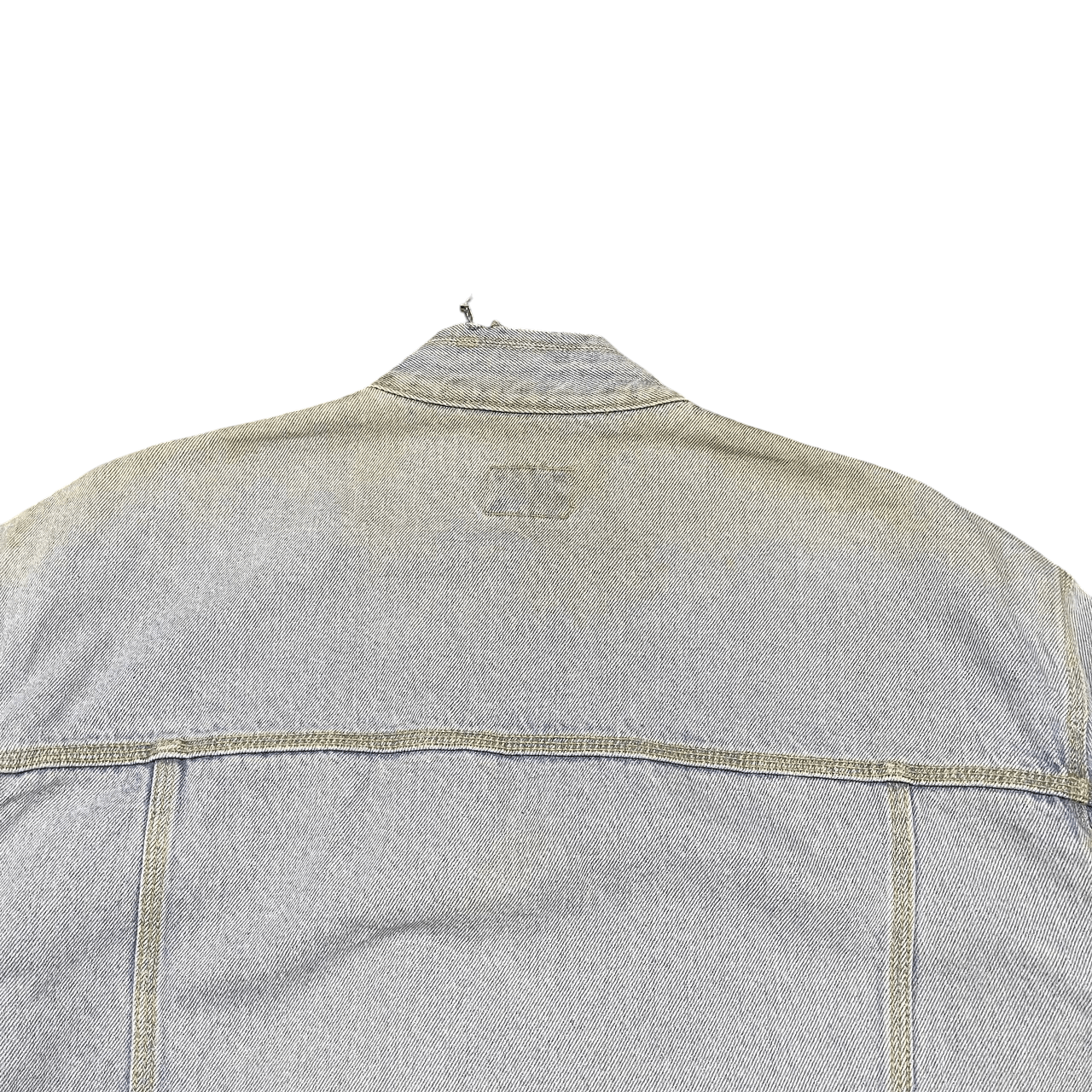 Calvin Klein Vintage CK Calvin Klein Denim Jacket Cut Off Collar Size US L / EU 52-54 / 3 - 13 Thumbnail