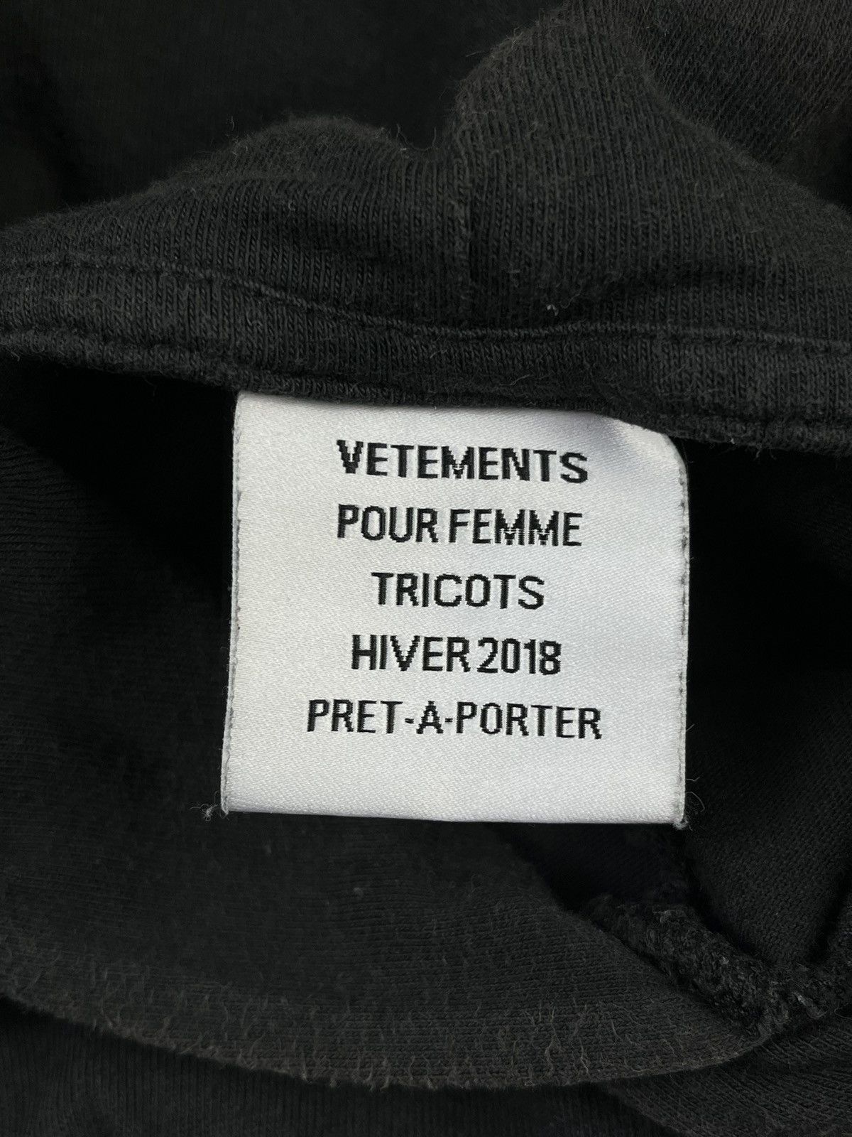 Vetements AW17 Vetements Titanic K-hole Split Logo Tshirt Hoodie Size US L / EU 52-54 / 3 - 6 Thumbnail