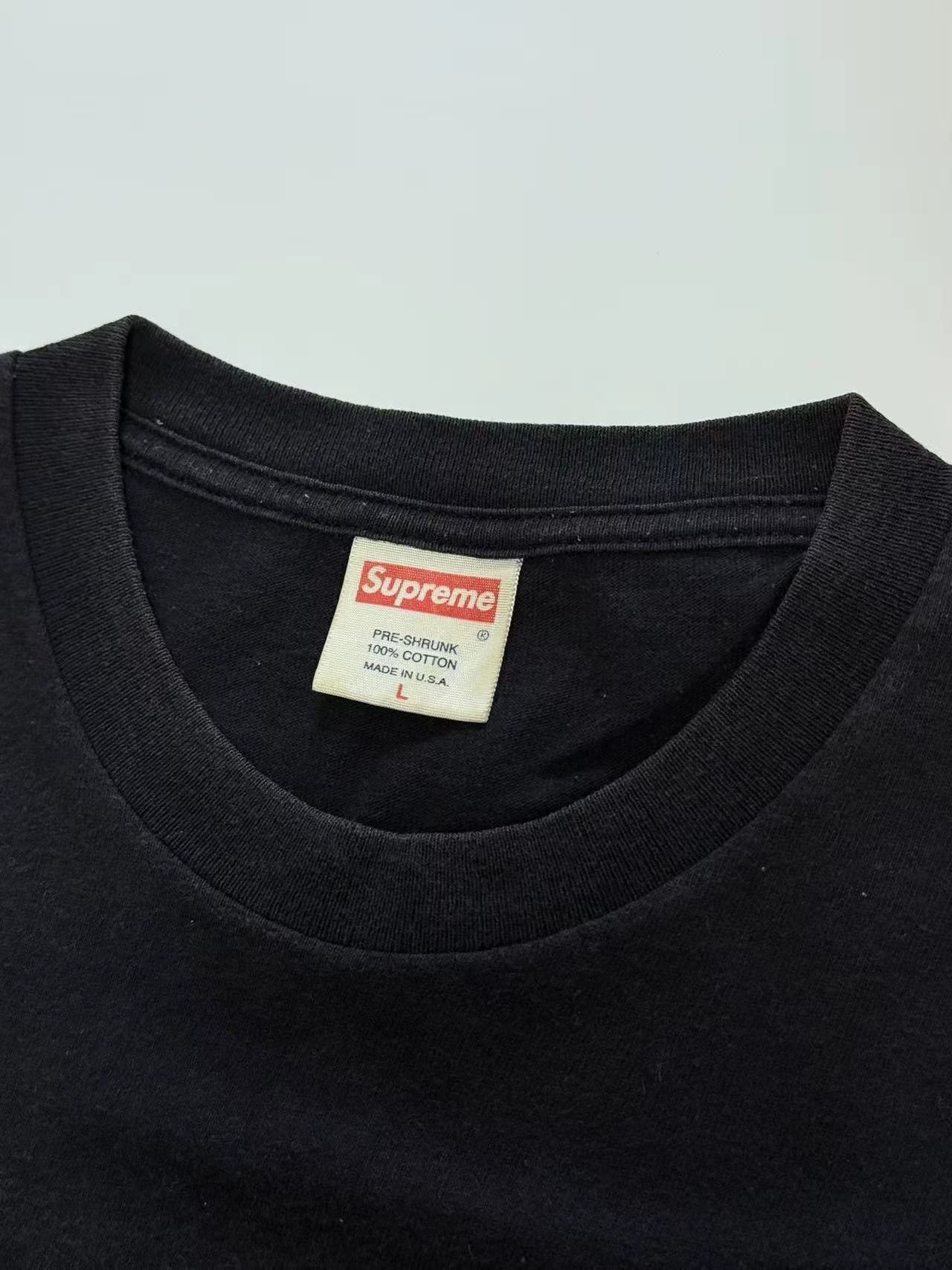 Supreme Supreme 2004 Box Logo Tee Purple on Black L Size US L / EU 52-54 / 3 - 3 Thumbnail