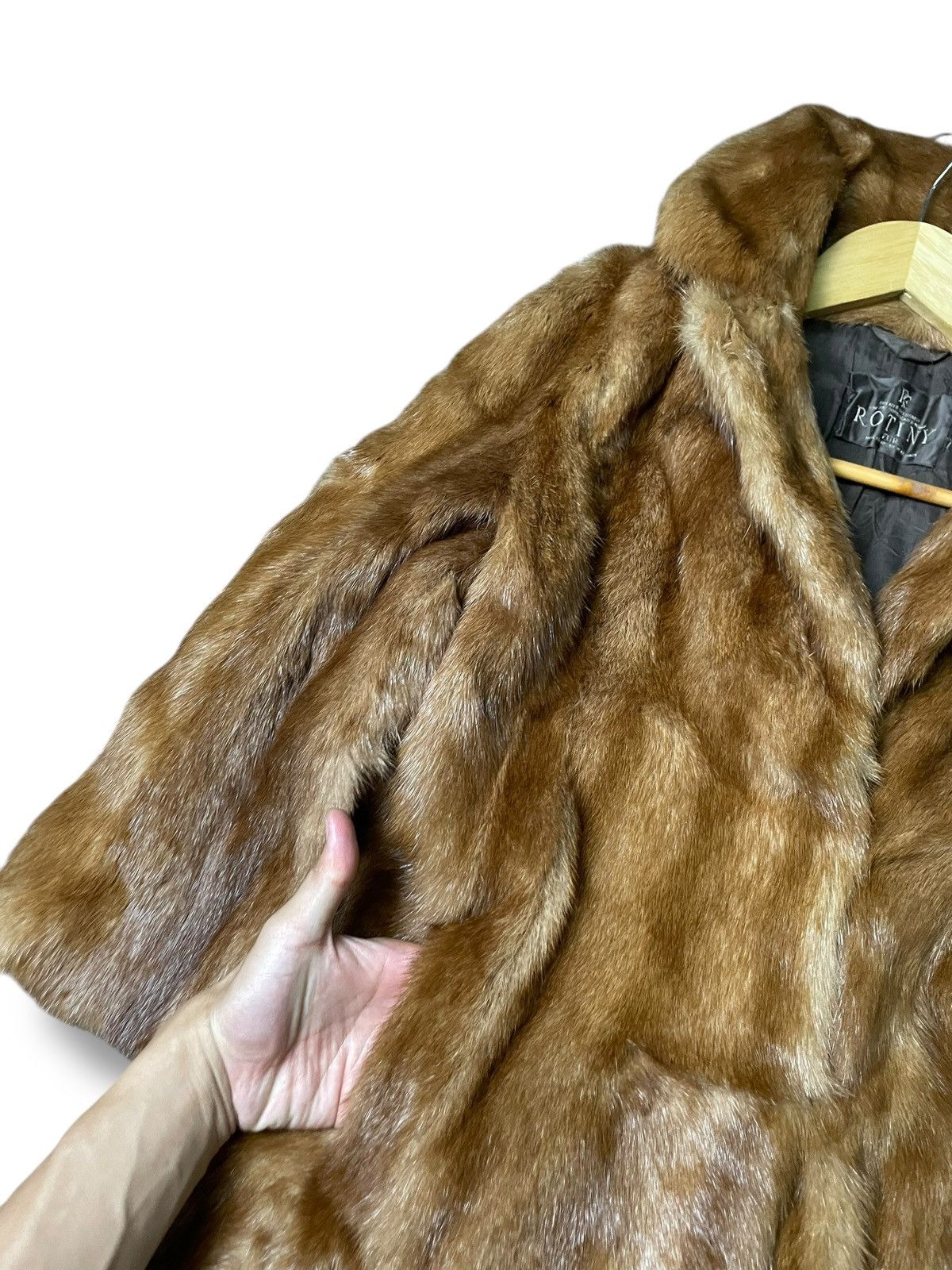 Vintage Vintage ROTINY Mink Fur Outer Coat (71) Size US XXS / EU 40 - 6 Thumbnail